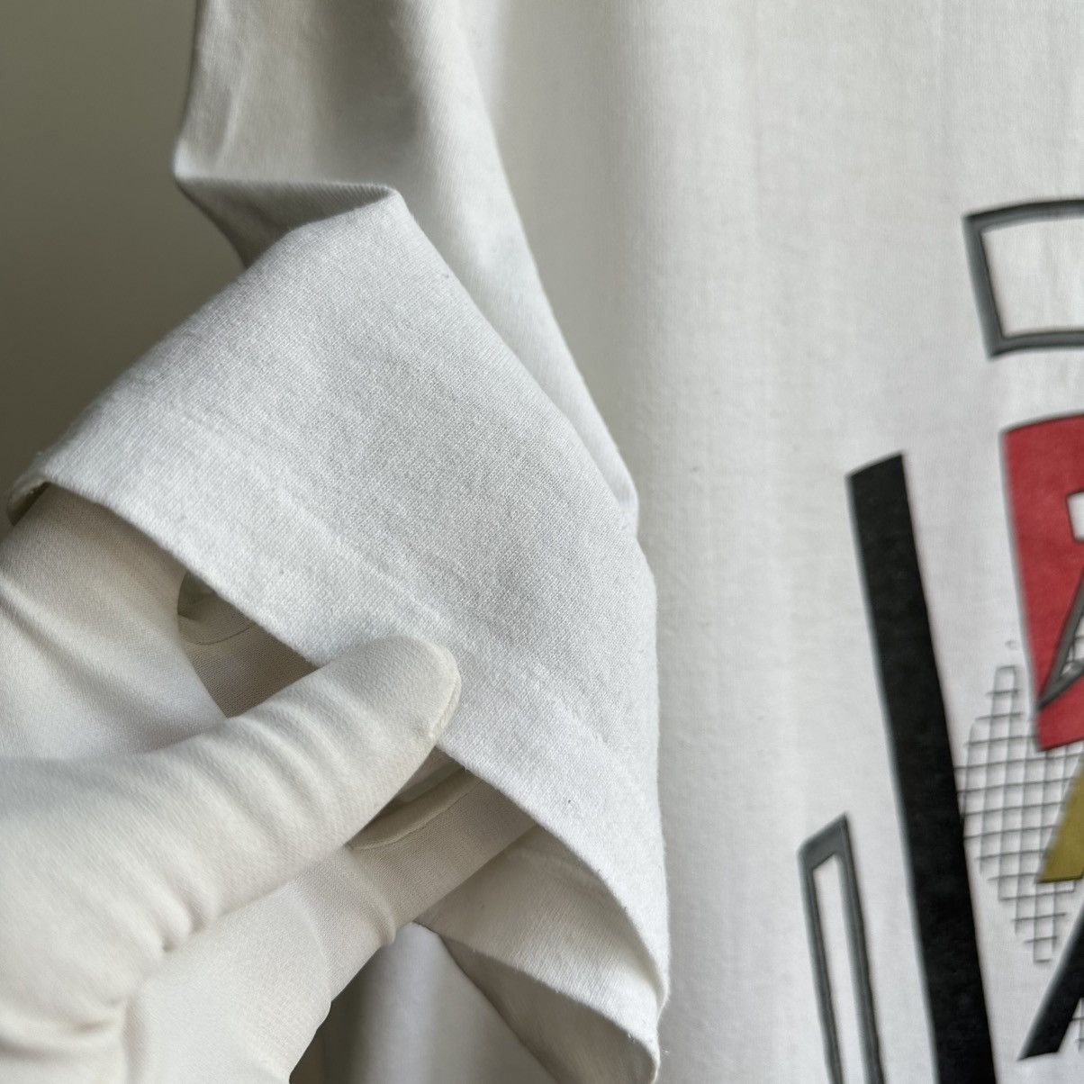 Adidas × Vintage Vintage 90s Adidas Single Stitch Graphic Tee Size US XL / EU 56 / 4 - 11 Thumbnail