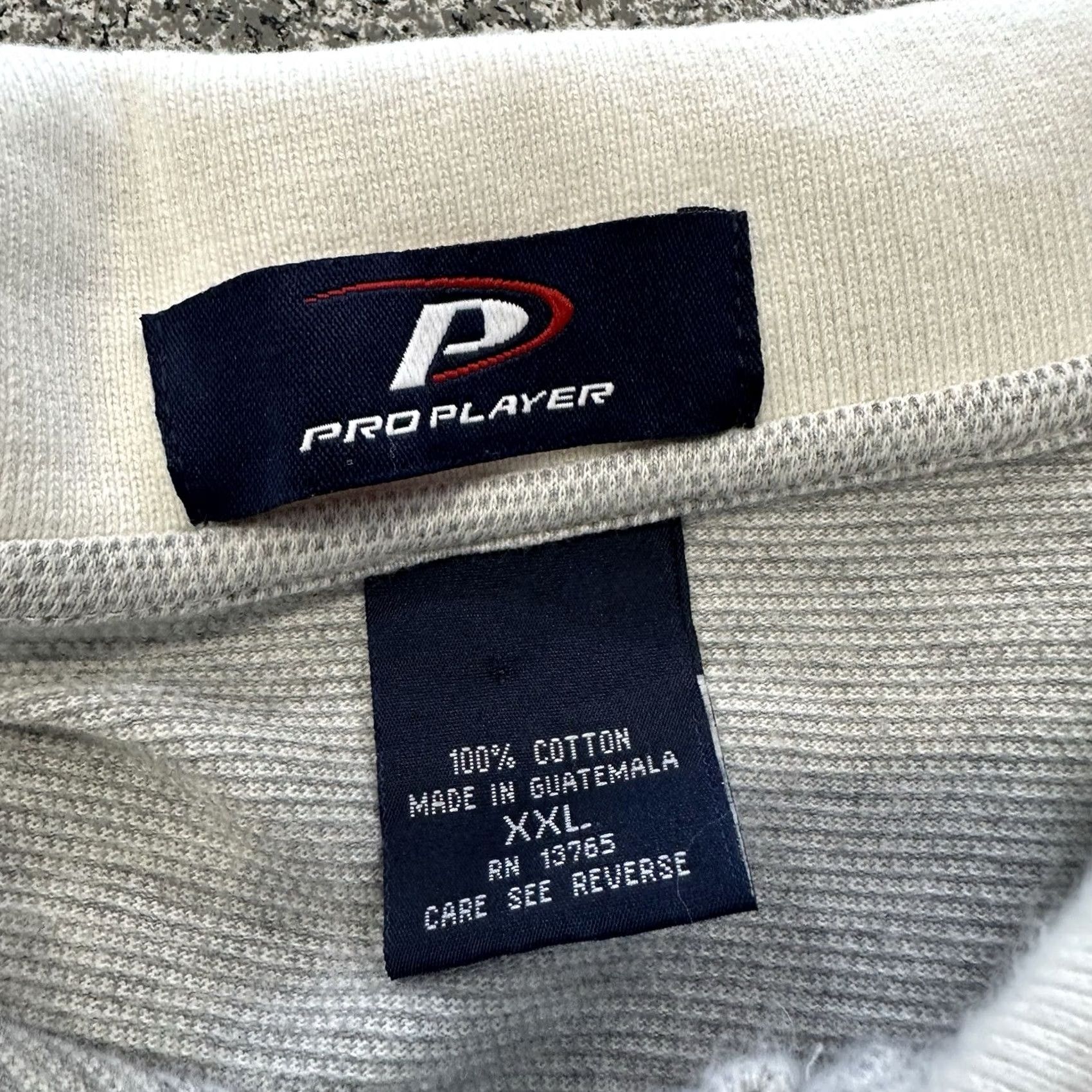 Pro Player VINTAGE Pro Player Cleveland Browns Polo Shirt Mens XXL Cotton Light Grey Polo Shirts Brown Grey Size US L / EU 52-54 / 3 - 3 Thumbnail