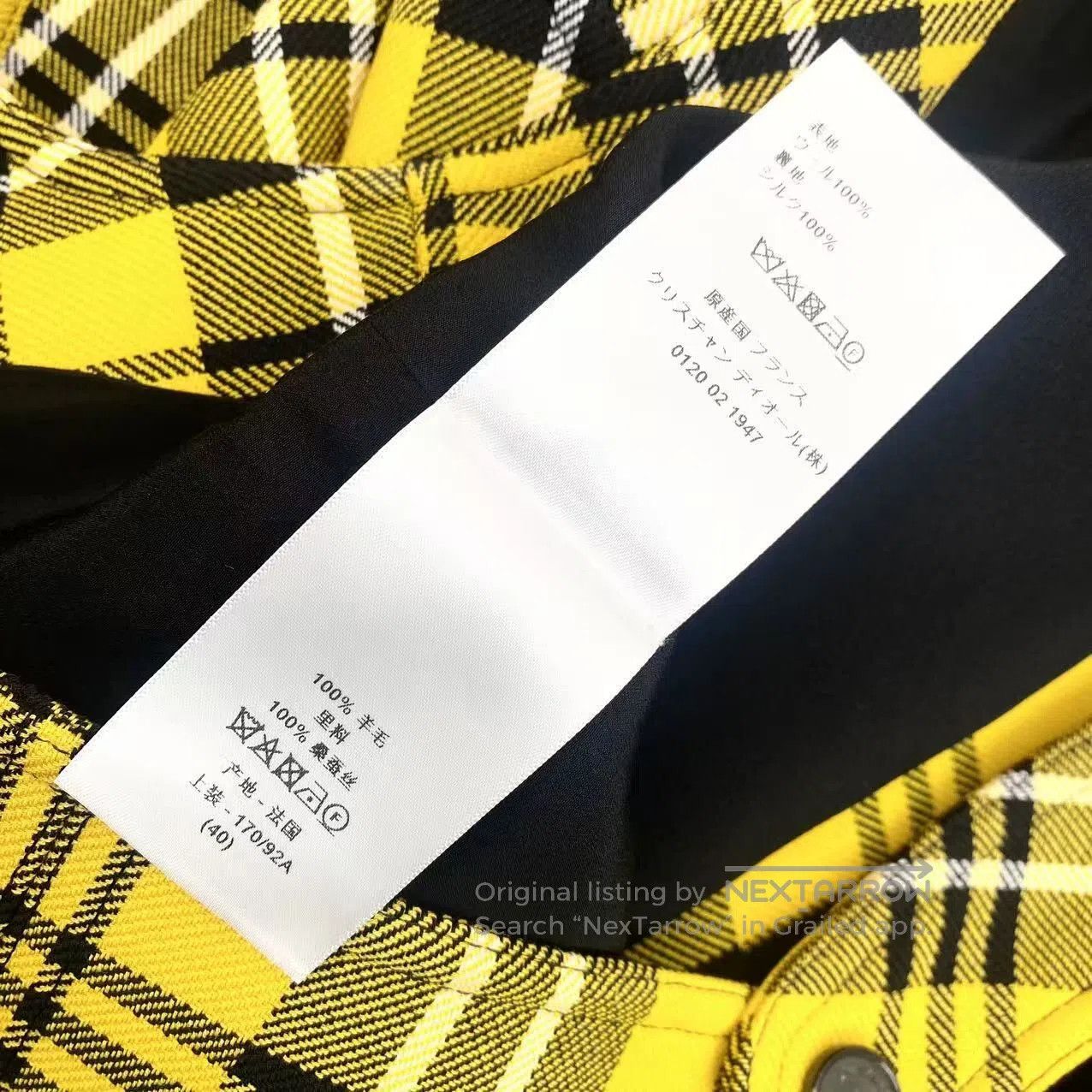 Dior Dior Plaid slip dress| Size XS / US 0-2 / IT 36-38 - 5 Thumbnail