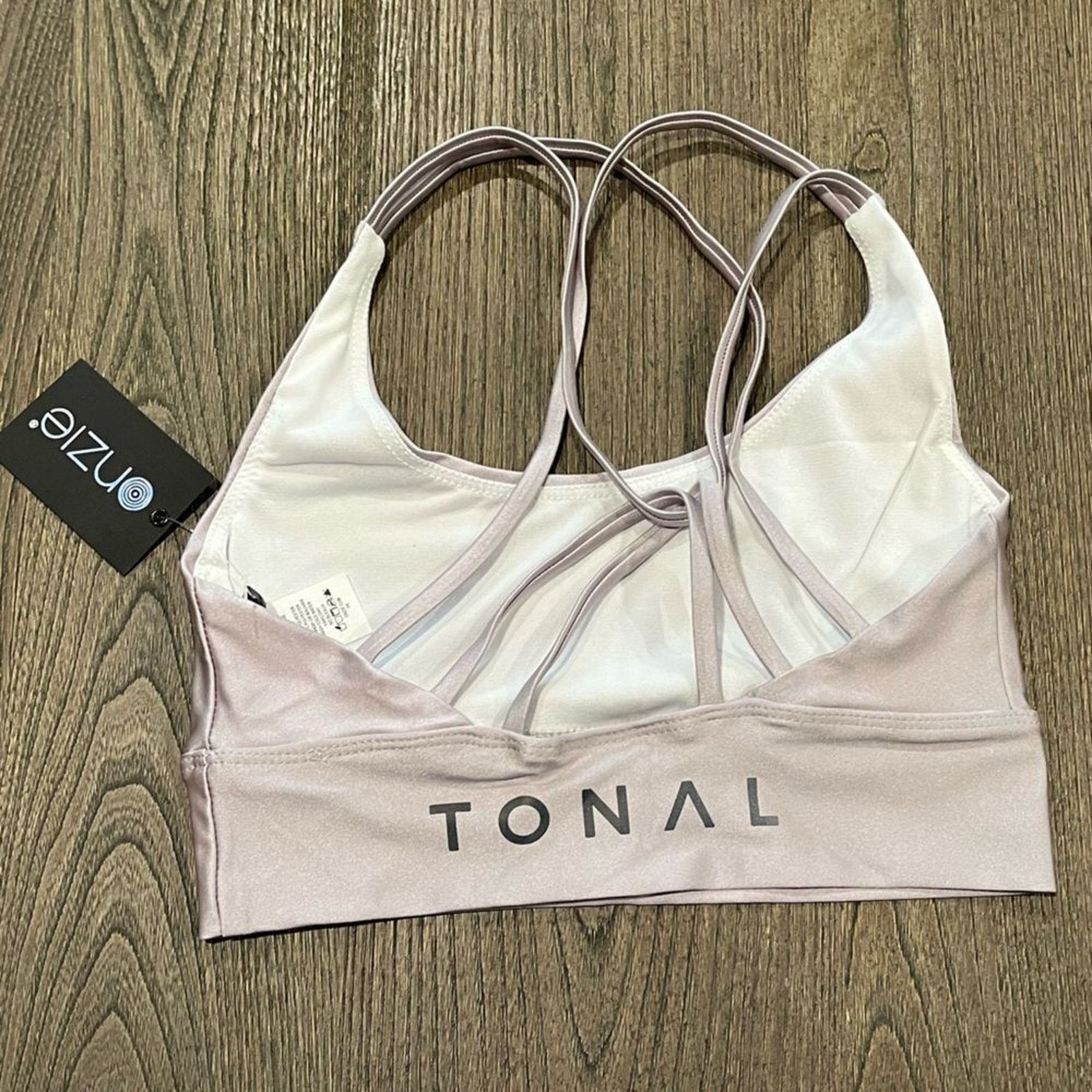 Vintage NWT Onzie x Tonal Sacred Strappy Sports Bra White Size S/M Size ONE SIZE - 4 Thumbnail