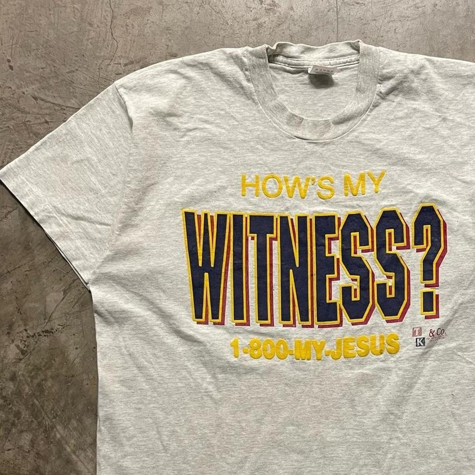 Vintage Vintage 1990s jesus graphic religion Size US XL / EU 56 / 4 - 2 Thumbnail