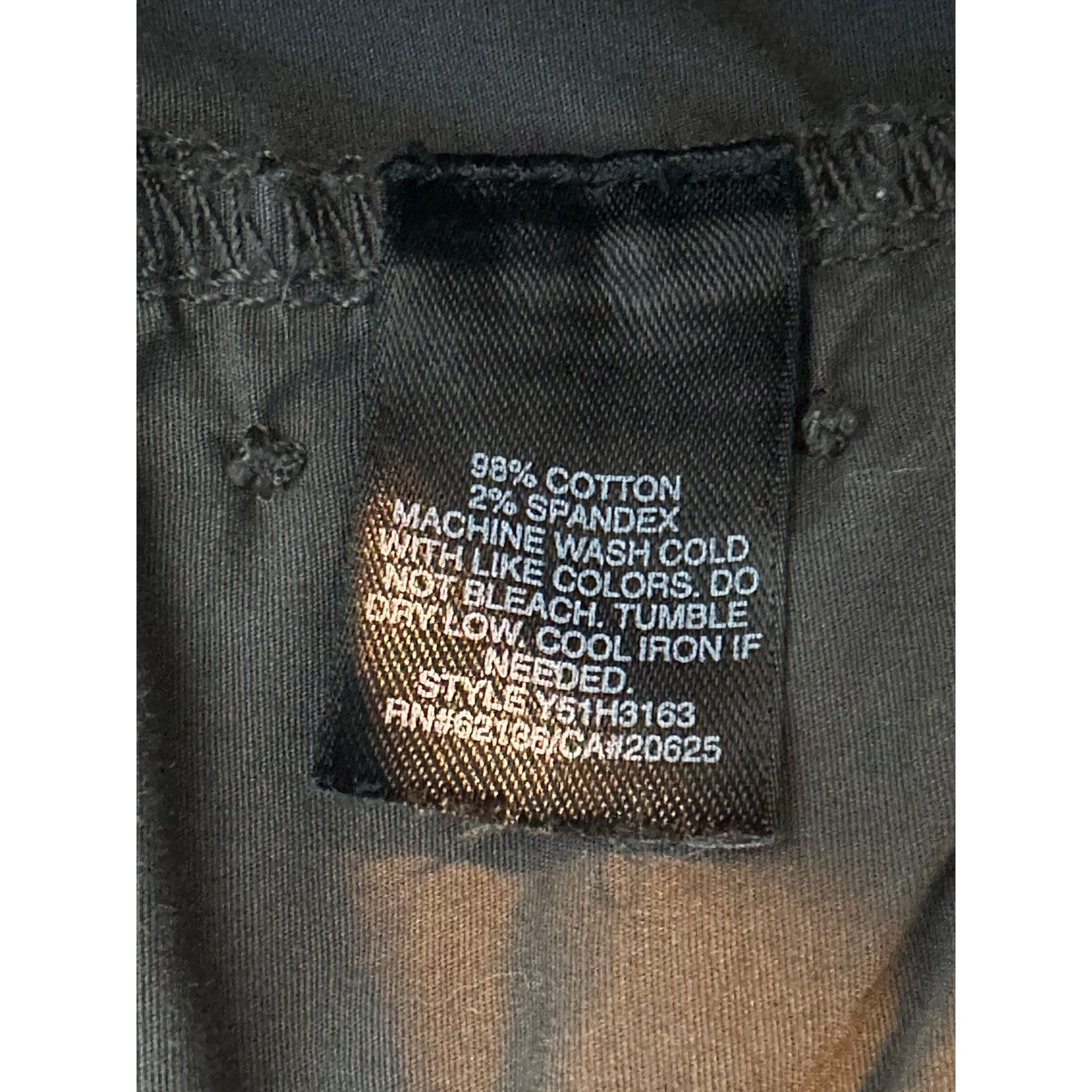 Guess Guess Jeans dark olive green stretch Y2K pants size 29 Size 29" - 4 Thumbnail