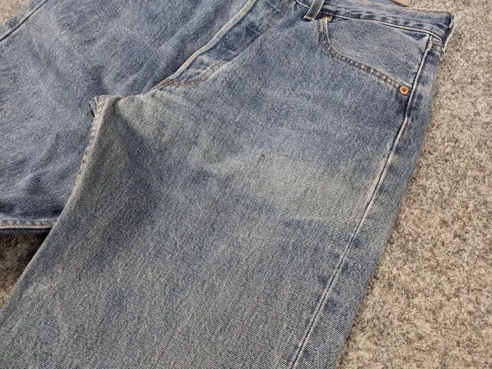 Levi's Vintage 80's Levis 501 Jeans Made USA Perfect Faded Denim Size US 33 - 14 Thumbnail
