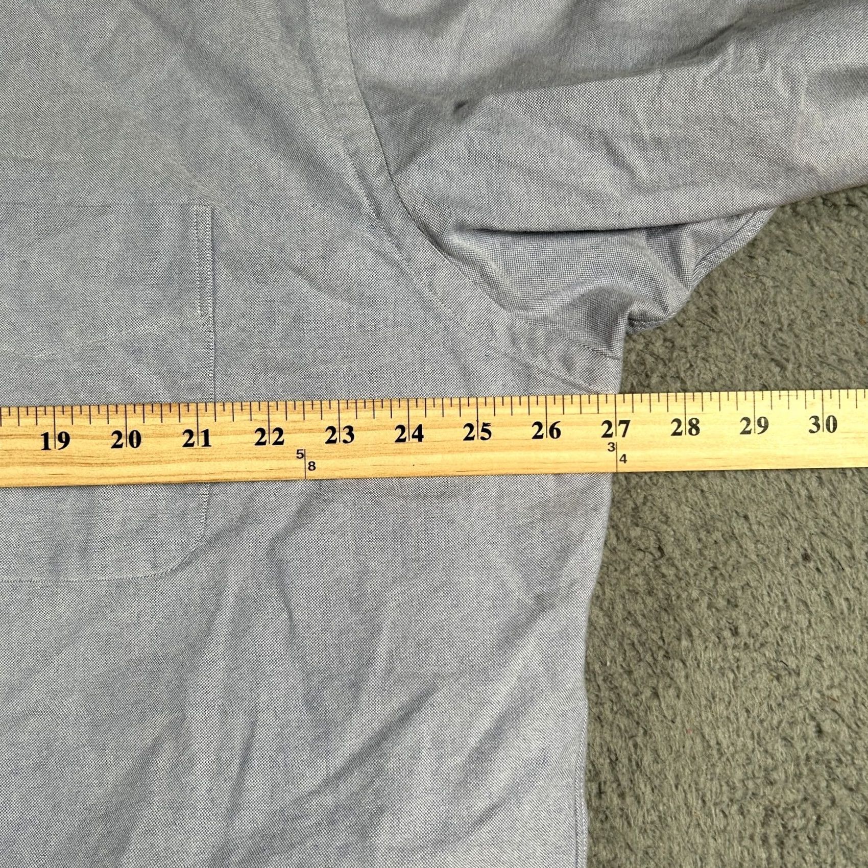 Ralph Lauren Ralph Lauren Shirt Mens XL Light Blue Blaire Fit Logo Pleated Button Down Casual Size US XL / EU 56 / 4 - 7 Thumbnail