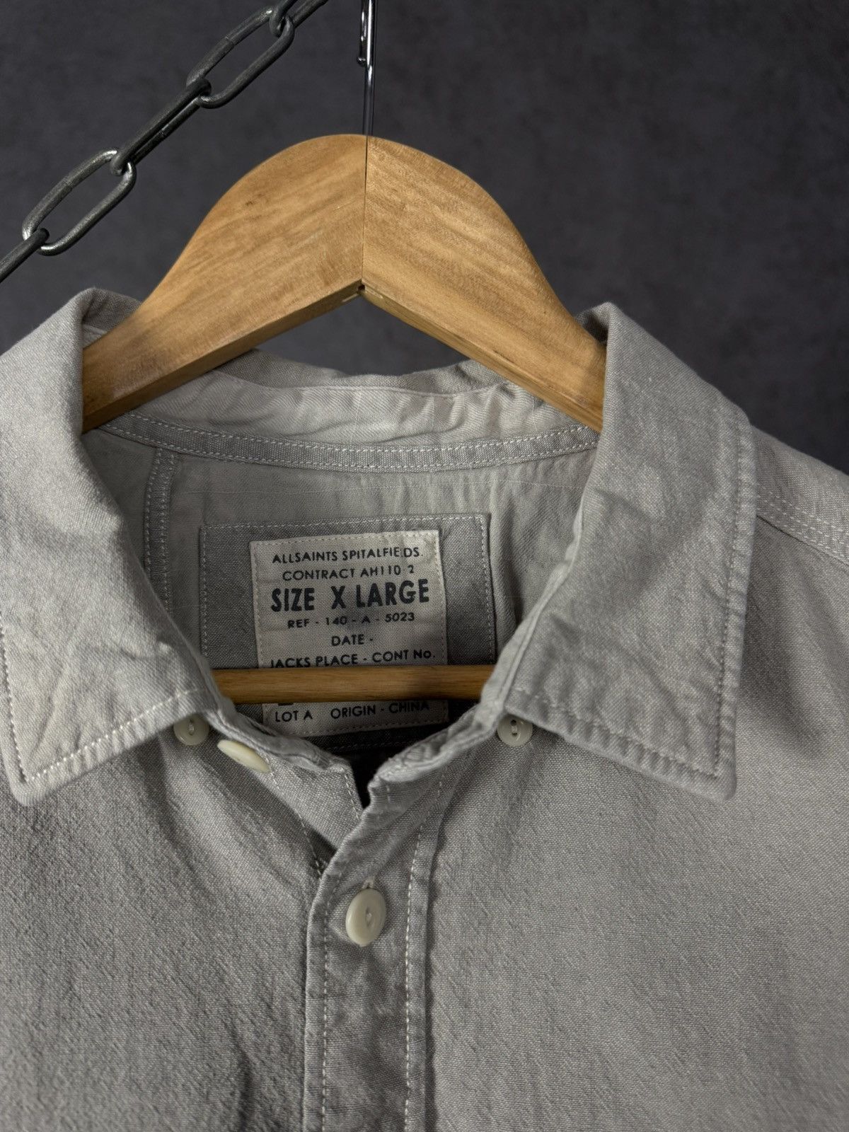 Allsaints Allsaints designer shirt Size US XL / EU 56 / 4 - 4 Thumbnail