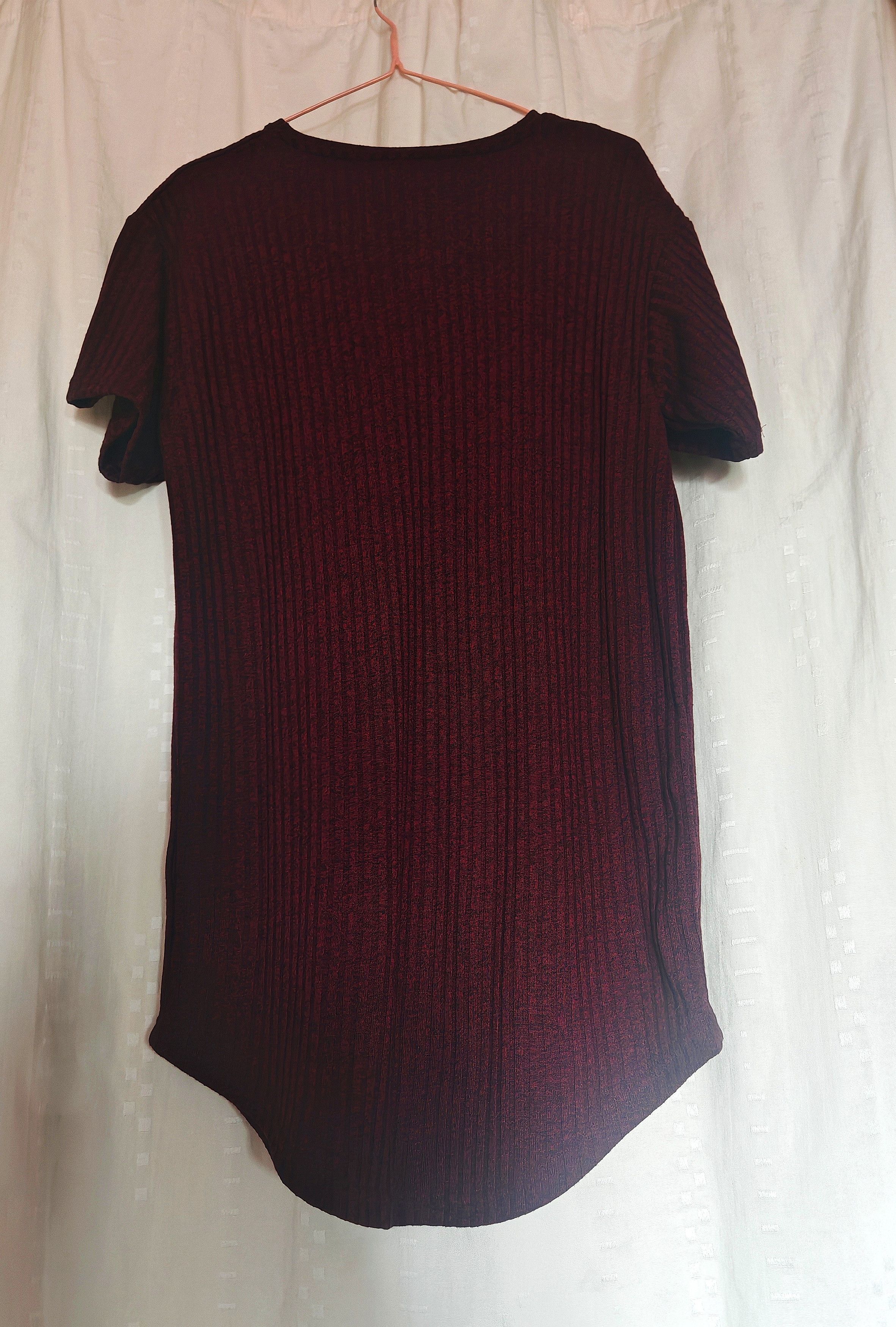 SikSilk SilkSilk Follow The Movement Burgundy Marl Tee sz S Size US S / EU 44-46 / 1 - 5 Thumbnail
