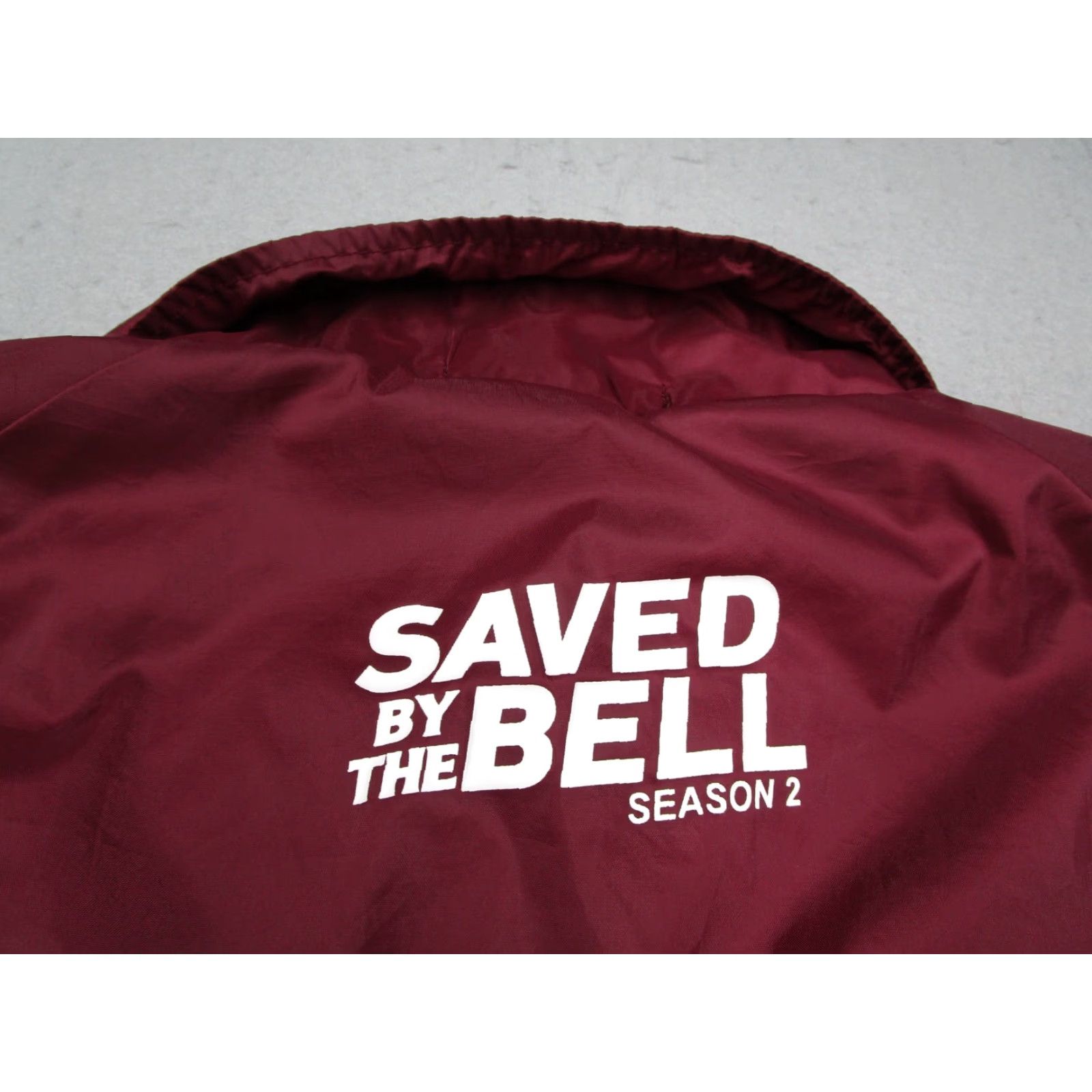Bell Saved By The Bell Jacket Mens Medium Red Coach Snap Front TV Season 2 Football Size US M / EU 48-50 / 2 - 4 Thumbnail