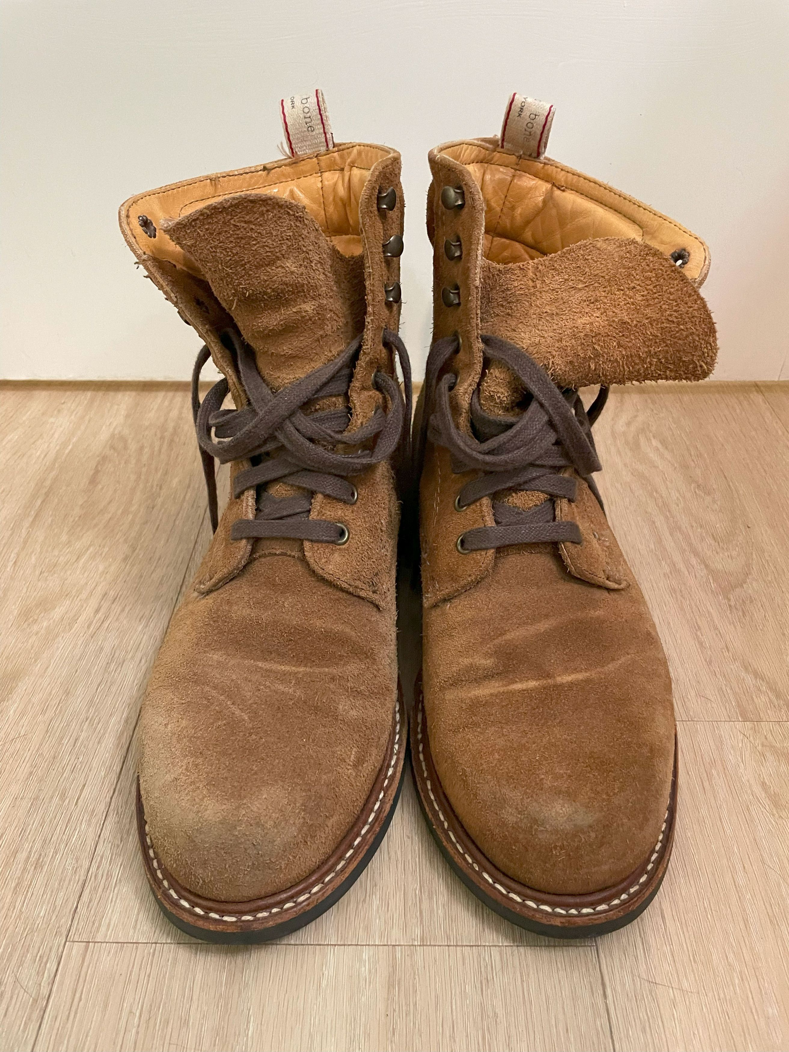 image of Rag Bone Men’S Rag & Bone Vintage Style Suede Chukka Boots in Beige/Tan, Men's (Size 8.5)