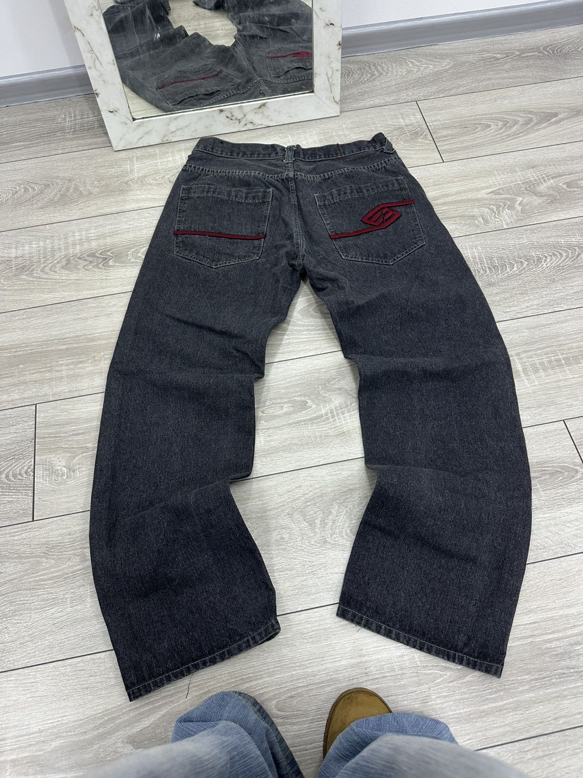 Enyce Enyce Skate Y2K Wide Baggy Jeans Size US 32 / EU 48 - 3 Thumbnail