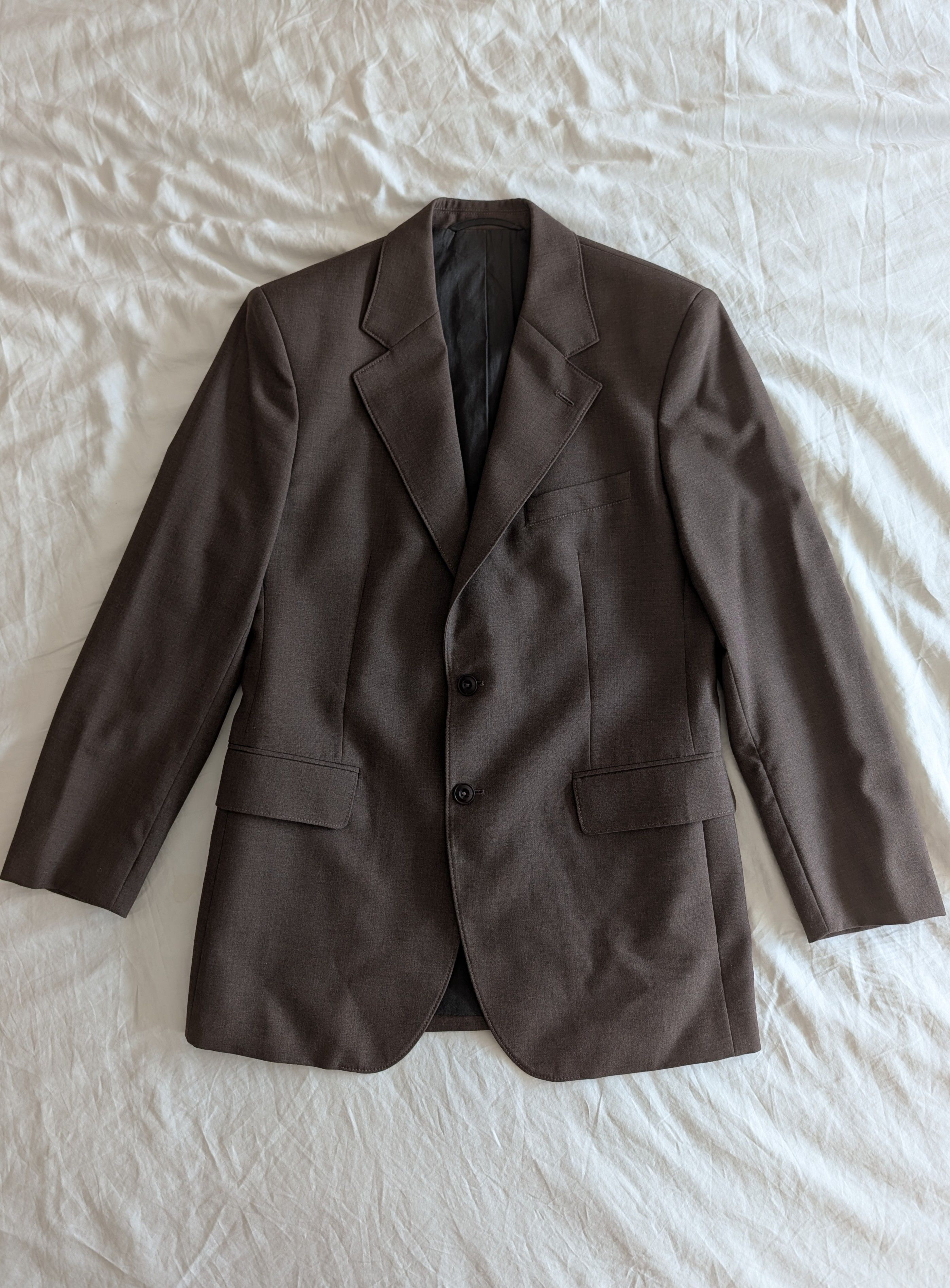 Lemaire Lemaire single breasted blazer in brown Size 46L - 1 Thumbnail