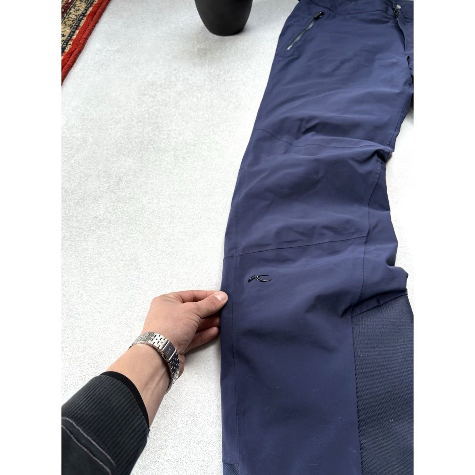 KJUS VINTAGE KJUS Men Formula Pro Ski Snow Pants Navy Blue M Men Size US 31 - 5 Thumbnail