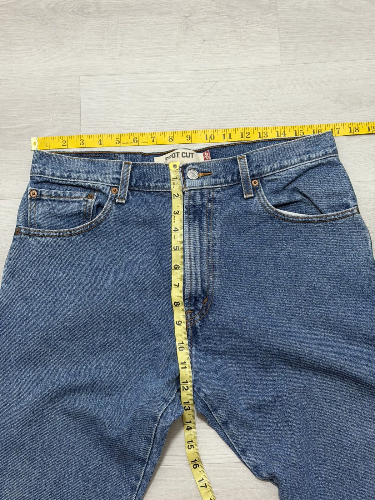 Levi's Vintage Levi's 517 Boot Cut Jeans 34x29 Size US 34 / EU 50 - 8 Thumbnail
