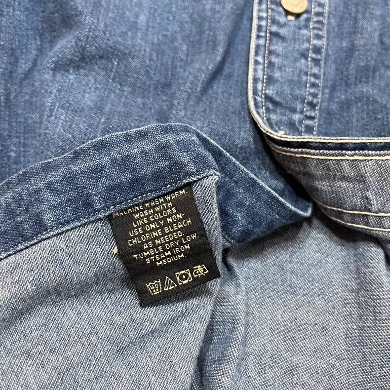 RRL Ralph Lauren RRL Ralph Lauren First year denim shirt Size US L / EU 52-54 / 3 - 5 Thumbnail