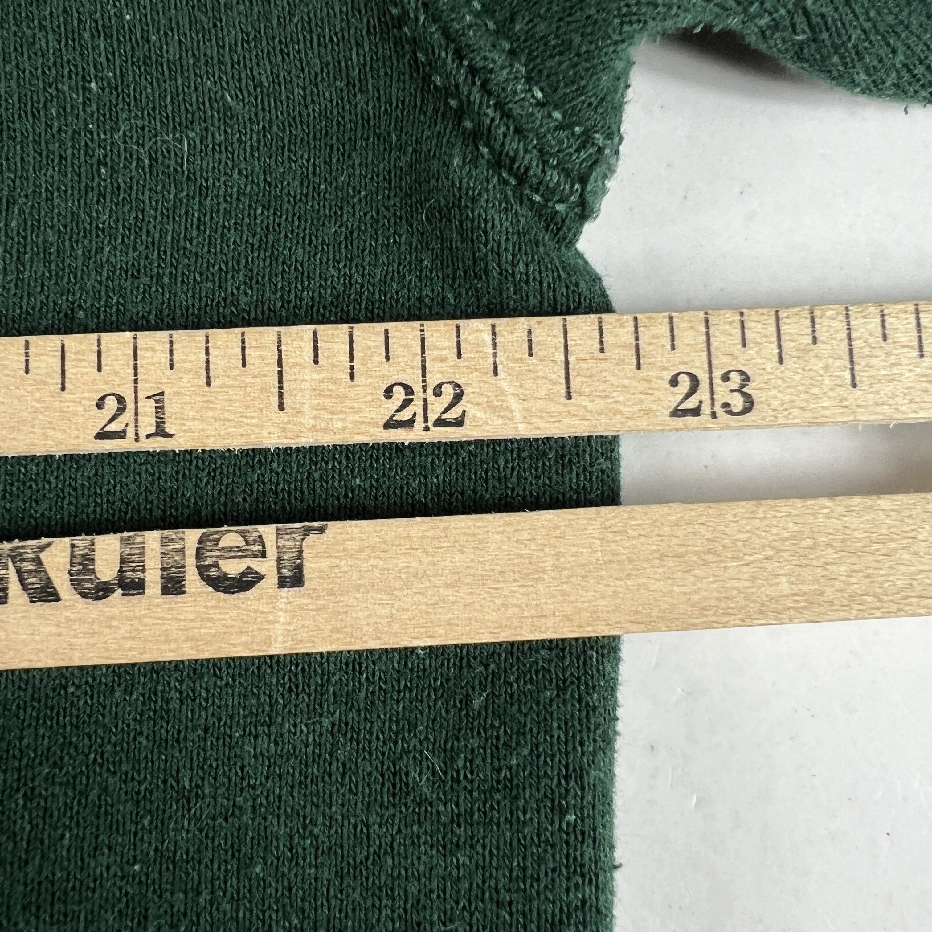Fruit Of The Loom × NFL × Vintage VTG 90s Green Bay Packers Sweatshirt Green Helmet Crewneck Size US M / EU 48-50 / 2 - 16 Thumbnail