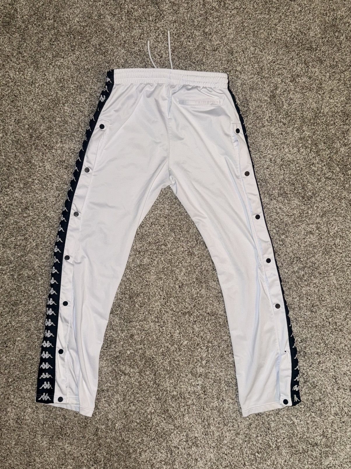 Kappa White Kappa Track Pants Size US 30 / EU 46 - 6 Thumbnail