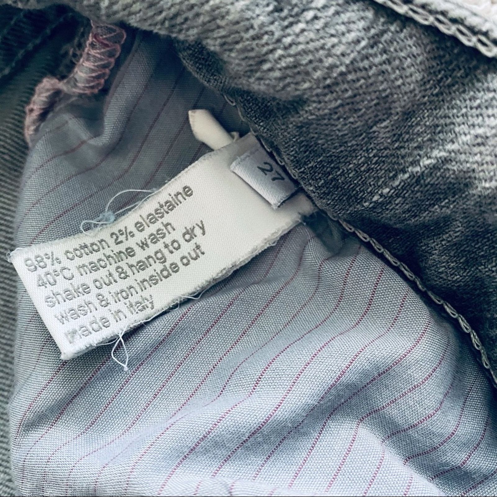 Superfine Superfine gray skinny jeans Size 27" / US 4 / IT 40 - 5 Thumbnail