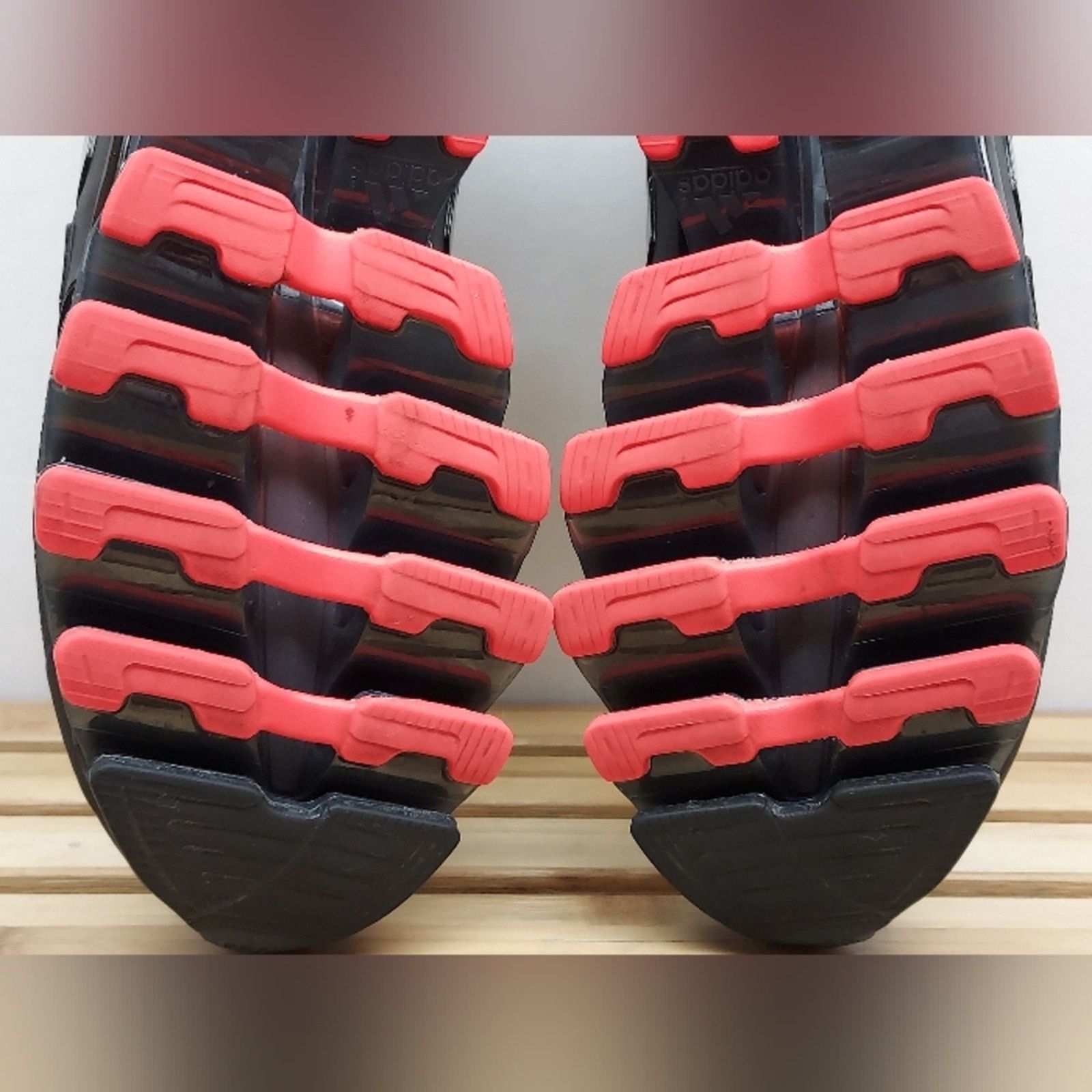 Adidas Adidas Mens | Black & Red Springblade Athletic Shoes Size 9 Size US 9 / EU 42 - 9 Thumbnail