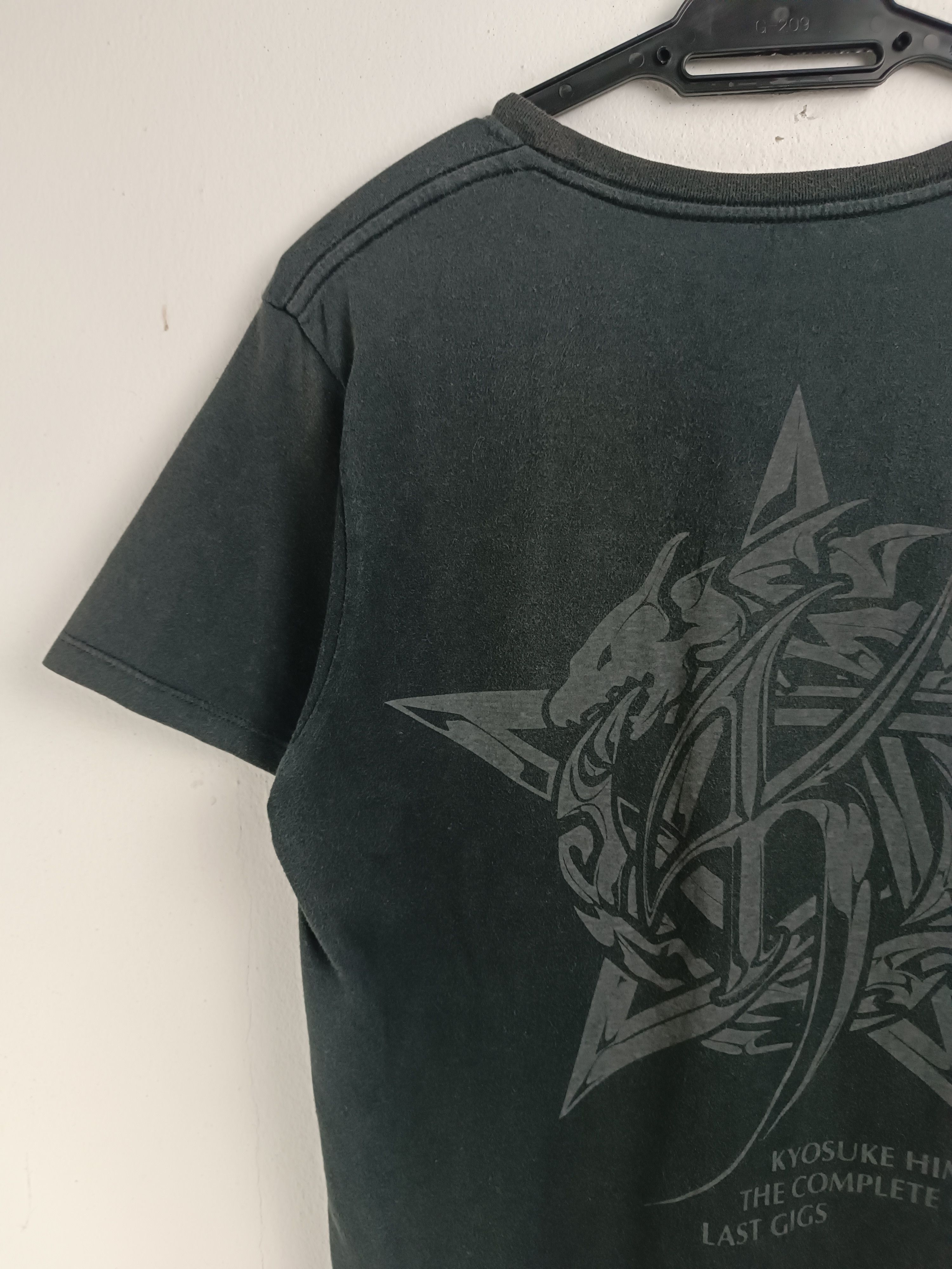 Vintage VINTAGE Y2K KYOSUKE HIMURO LAST GIGS RARE TEE BOØWY GLAY Size US M / EU 48-50 / 2 - 13 Thumbnail