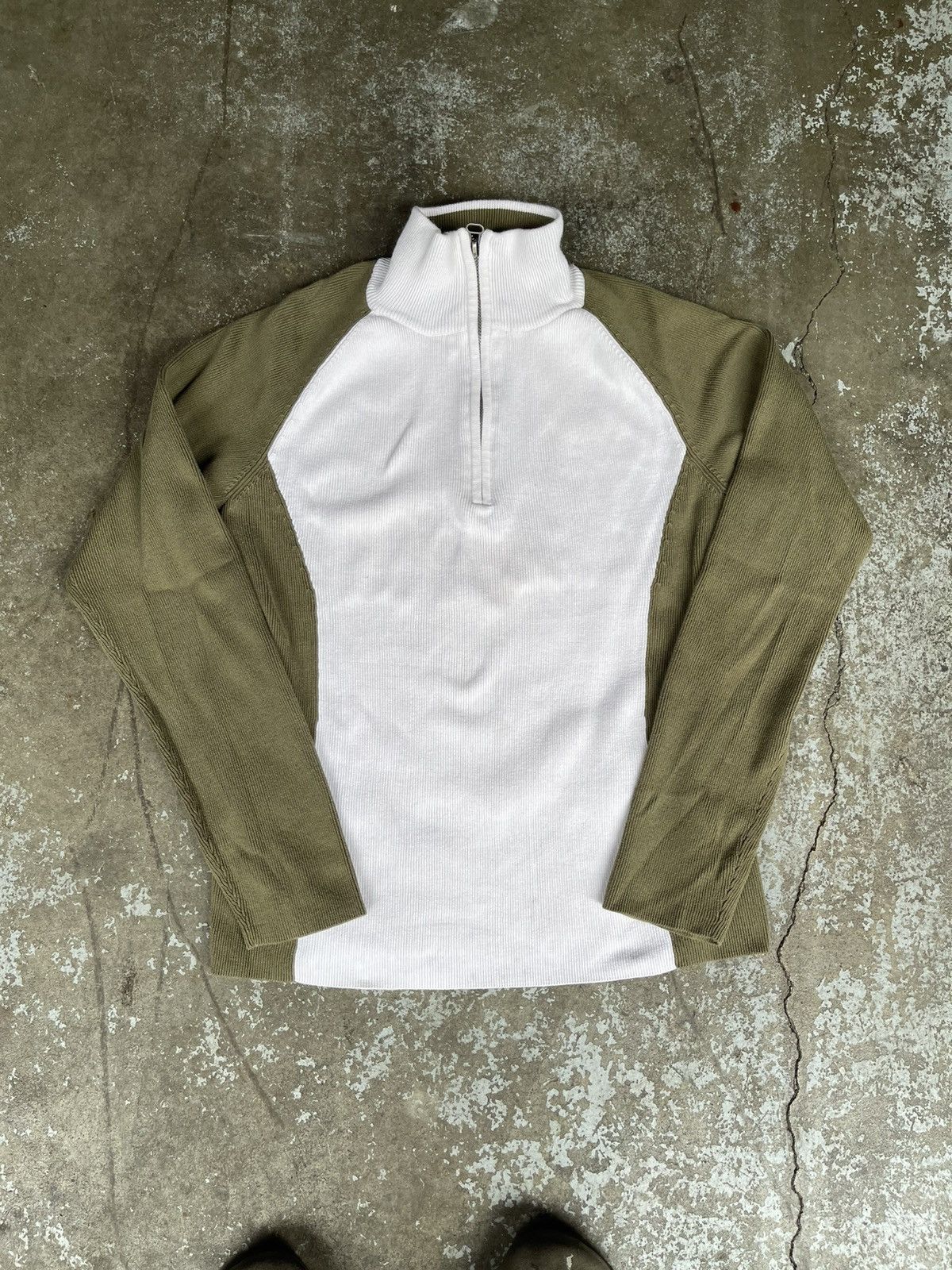 Polo Ralph Lauren Vintage Polo Jeans Co Ralph Lauren Quarter Zip Sweater Size L / US 10 / IT 46 - 1 Thumbnail