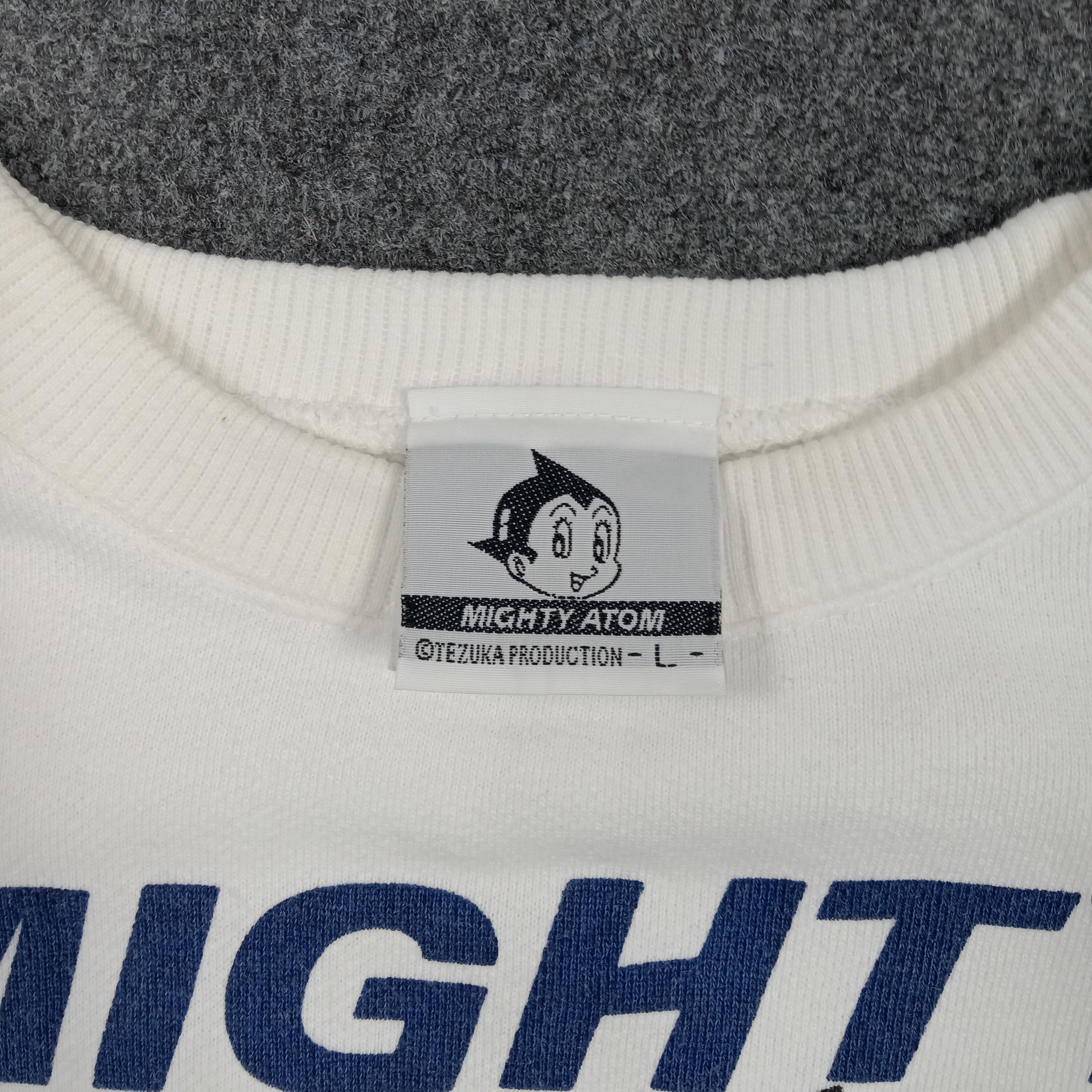 Japanese Brand 90's Mighty Atom Astro Boy Japanese Anime Sweatshirt C293N6 Size US L / EU 52-54 / 3 - 3 Thumbnail