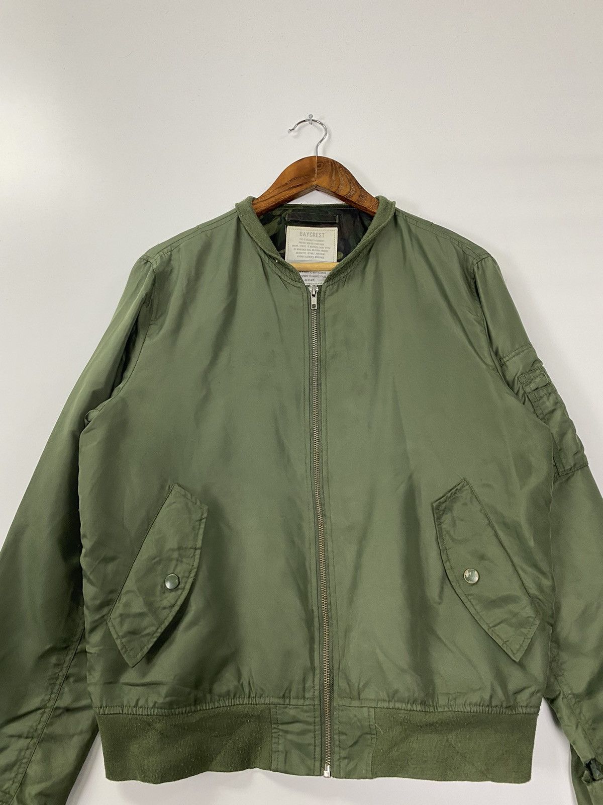 Vintage Vintage Bomber Jacket Distressed Size US M / EU 48-50 / 2 - 3 Thumbnail