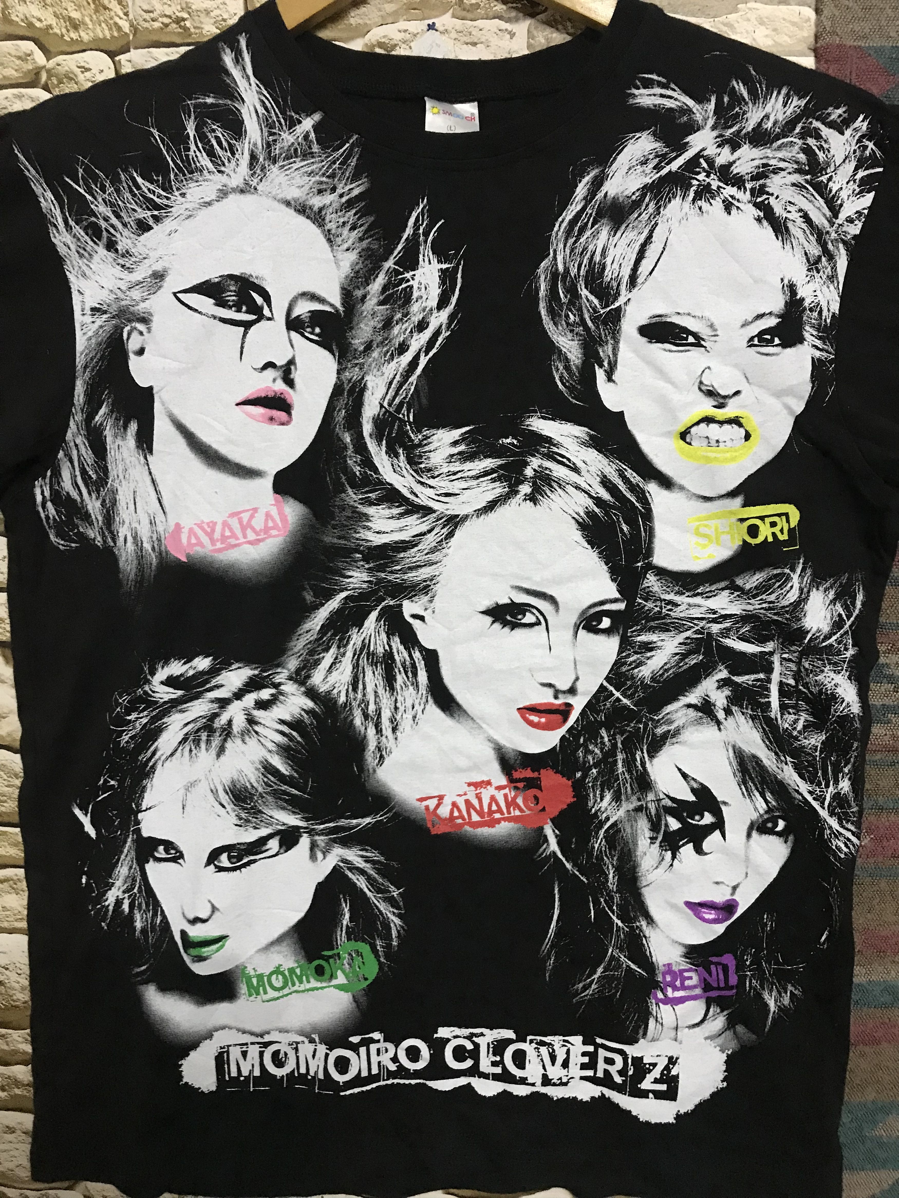 Band Tees Momoiro Cloverz Japan Band Tees Size US L / EU 52-54 / 3 - 3 Thumbnail