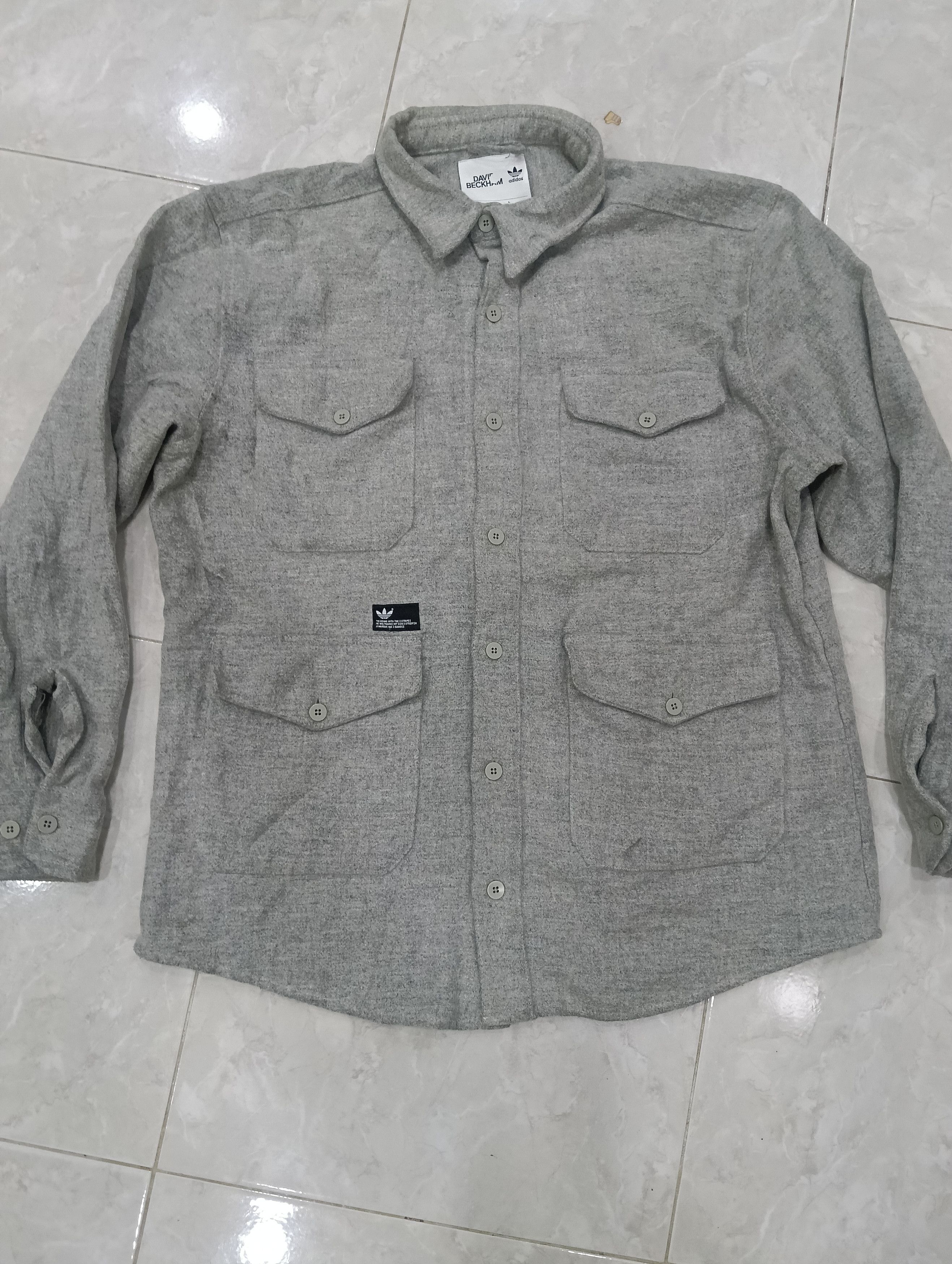 Adidas × David Beckham × Vintage Adidas X David Beckham Wool 4 Pocket Size US L / EU 52-54 / 3 - 2 Thumbnail