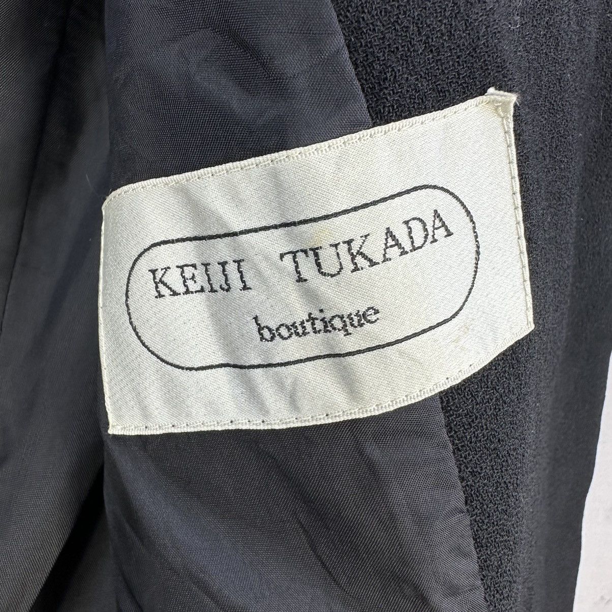 Japanese Brand Vintage 80's Keiji Tukada Boutique Avant Garde Women Jacket Size S / US 4 / IT 40 - 15 Thumbnail