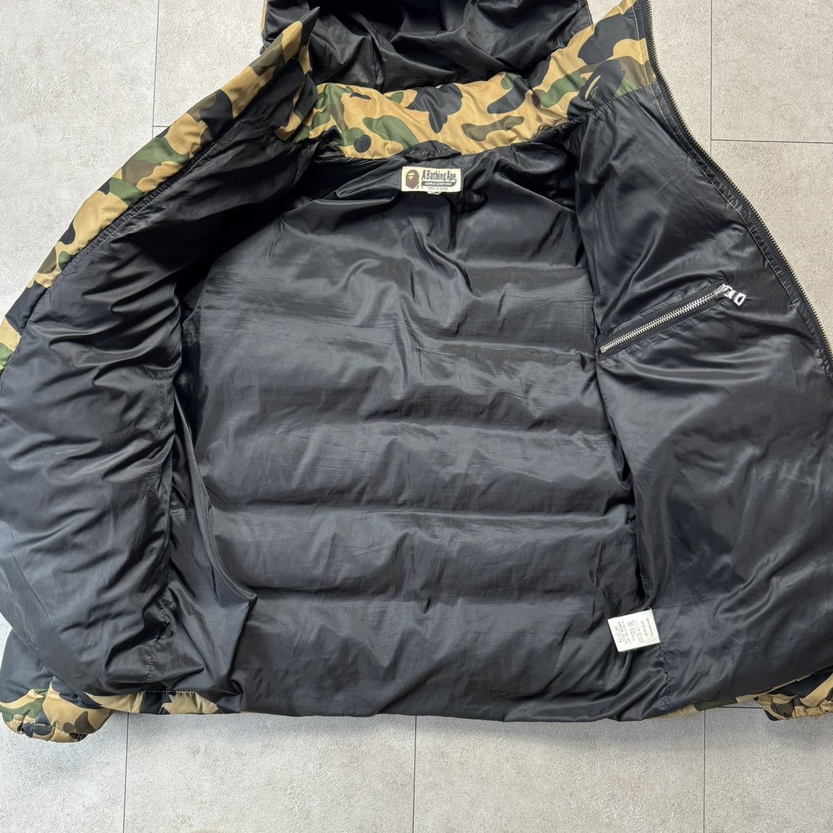 Bape BAPE 1st Camo down Puffer Jacket camo ape Size US M / EU 48-50 / 2 - 10 Thumbnail