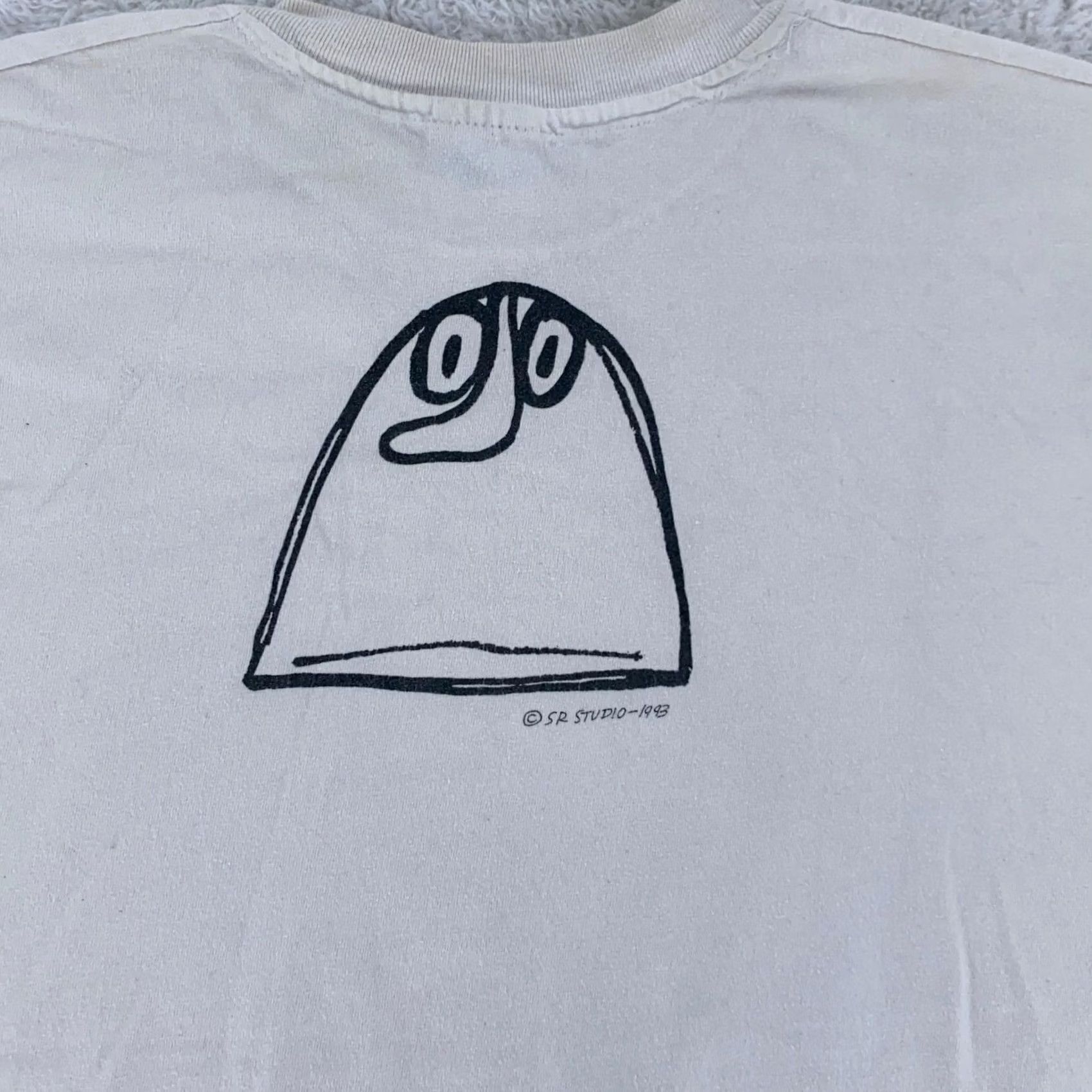 Hanes VINTAGE Read Any Good T-Shirts Lately? Shirt Mens XL Art SR Studio Funny Joke T-Shirt Mens XL White Graphic Print 90s SR Studio Mens Clothing Size US XL / EU 56 / 4 - 5 Thumbnail