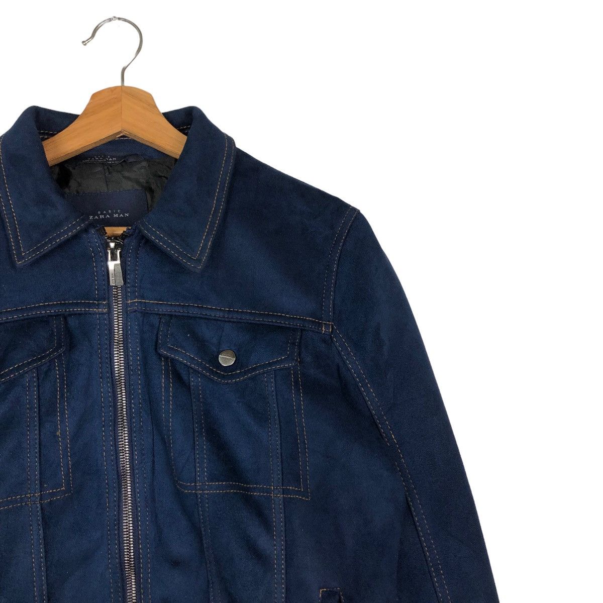 Hysteric Glamour 🔥Vintage Biker Jacket Soft Leather Zara Man Japan Size US M / EU 48-50 / 2 - 6 Thumbnail