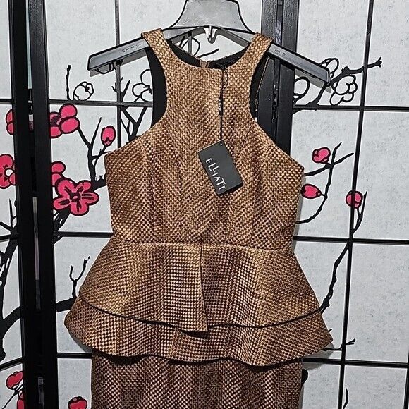 ELLIATT Elliatt Silhouette Peplum Dress Size XS NWT Size XS / US 0-2 / IT 36-38 - 2 Thumbnail
