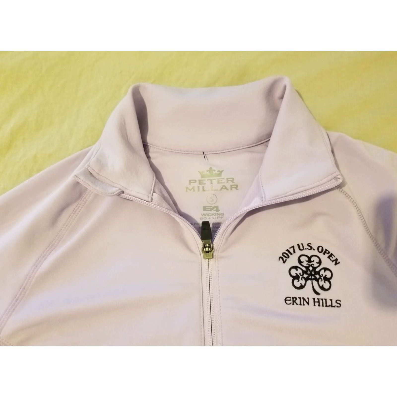 Peter Millar Womens Peter Millar Jacket S Purple Athletic Golf U.S Open Size S / US 4 / IT 40 - 2 Thumbnail