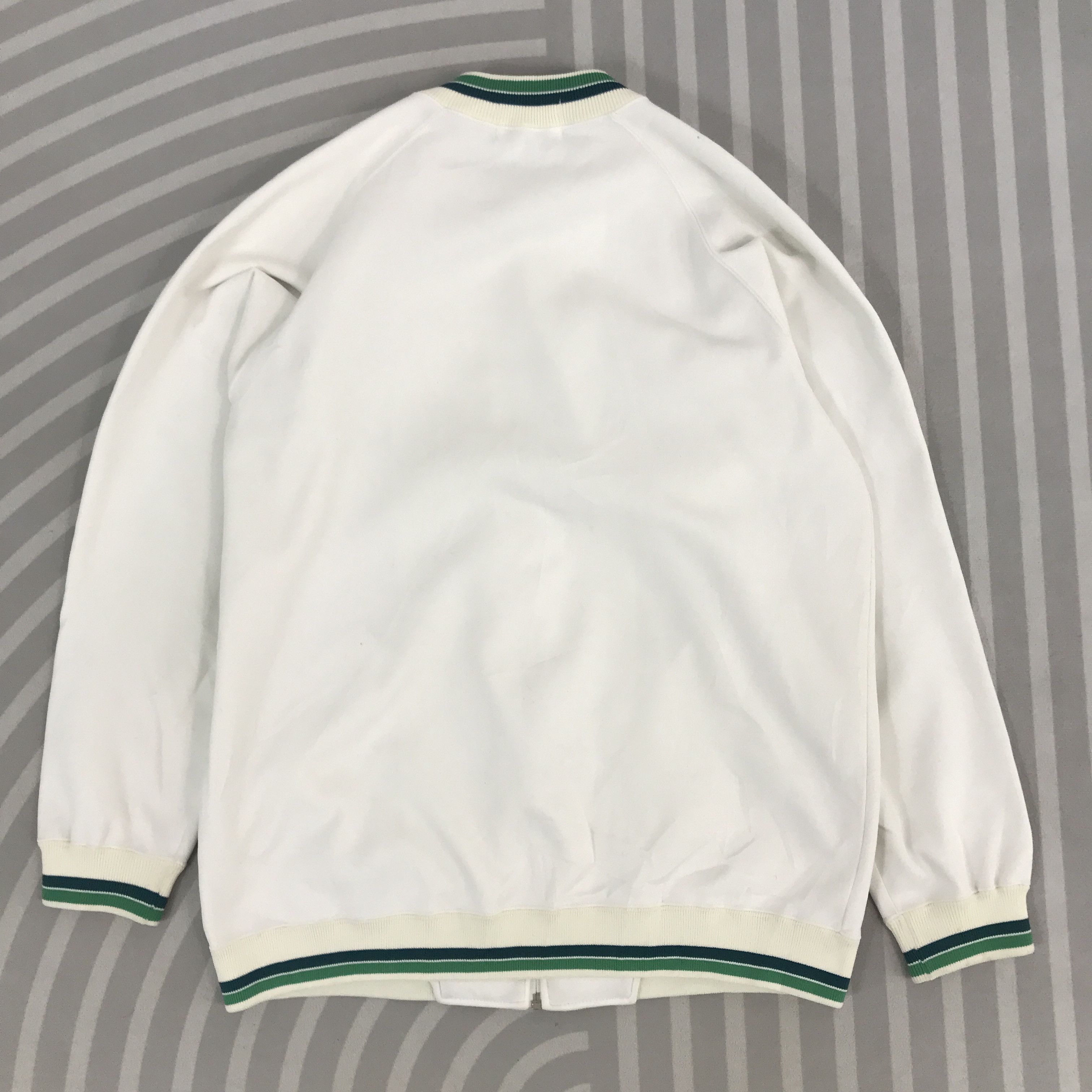 Fred Perry × Vintage Vintage 90s Fred Perry sweater zipper Jacket Size US L / EU 52-54 / 3 - 3 Thumbnail
