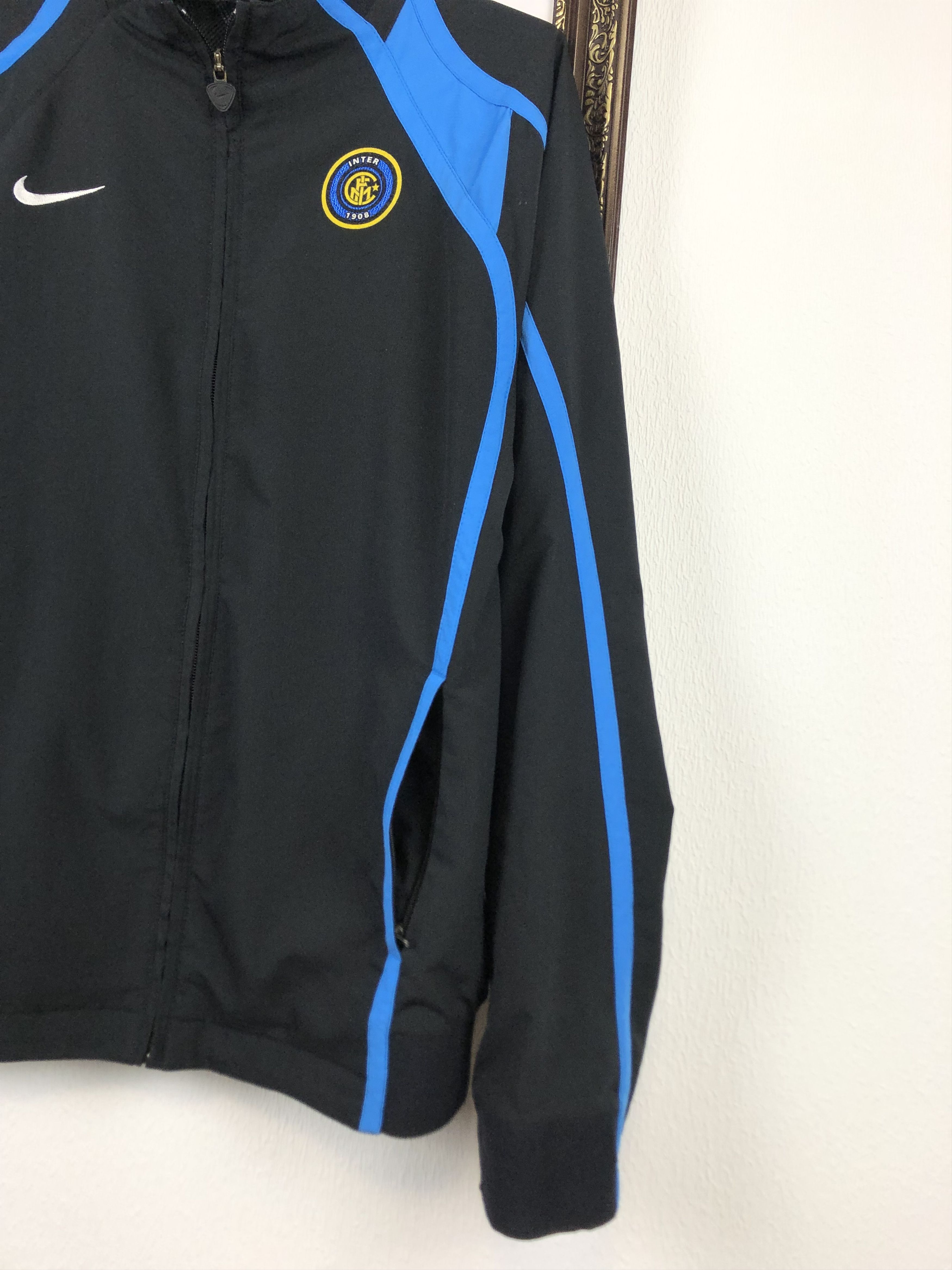 Nike Vintage Internazionale Inter Football Jacket Track Top Size US M / EU 48-50 / 2 - 8 Thumbnail