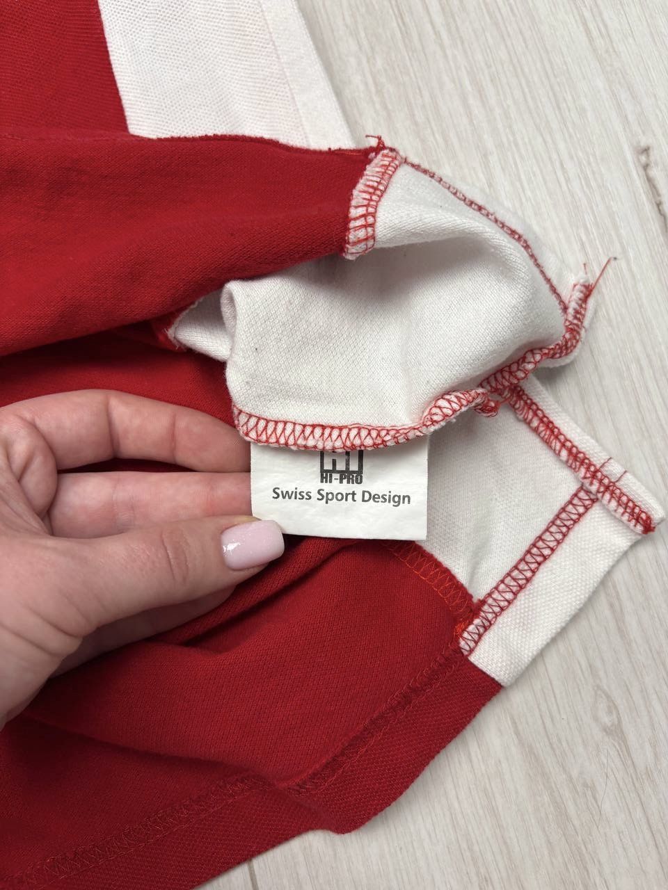 Vintage Polo suisse tennis no #26 SUI RED Size US XXL / EU 58 / 5 - 6 Thumbnail