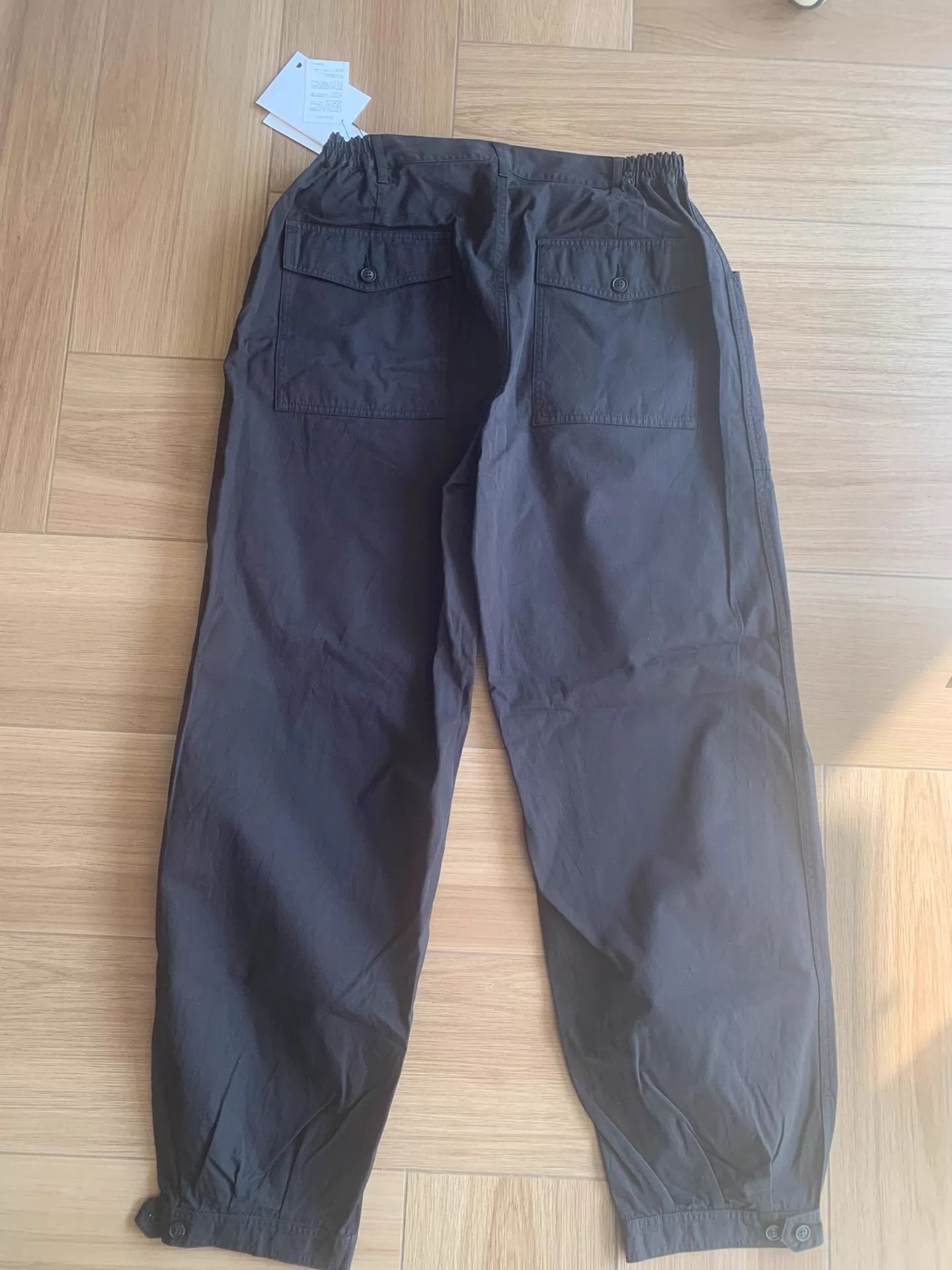 Visvim VISVIM CARROL PANTS Men's HD Tapered Cargo 25AW Black 4 Size US 34 / EU 50 - 2 Thumbnail