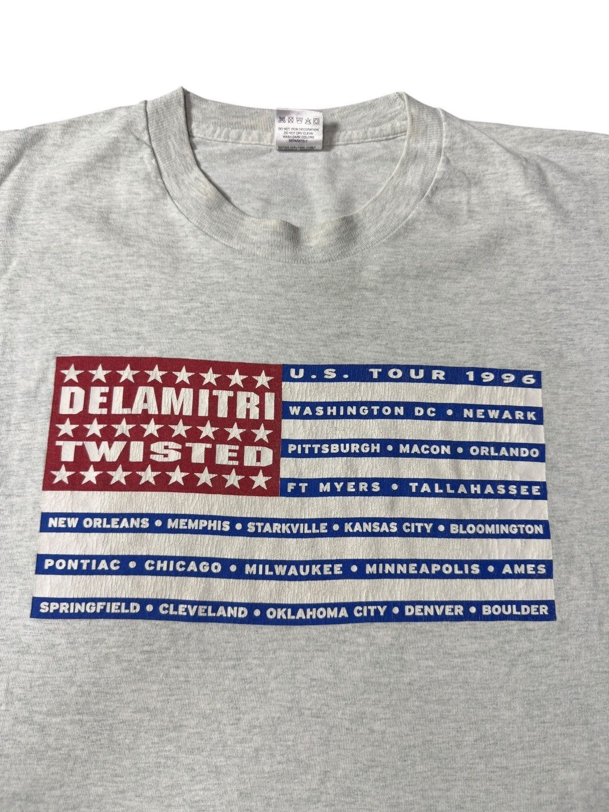 Band Tees × Vintage *RARE* 1996 DEL AMITRI TWISTED BAND TEE USA TOUR T-SHIRT XL Size US XL / EU 56 / 4 - 2 Thumbnail