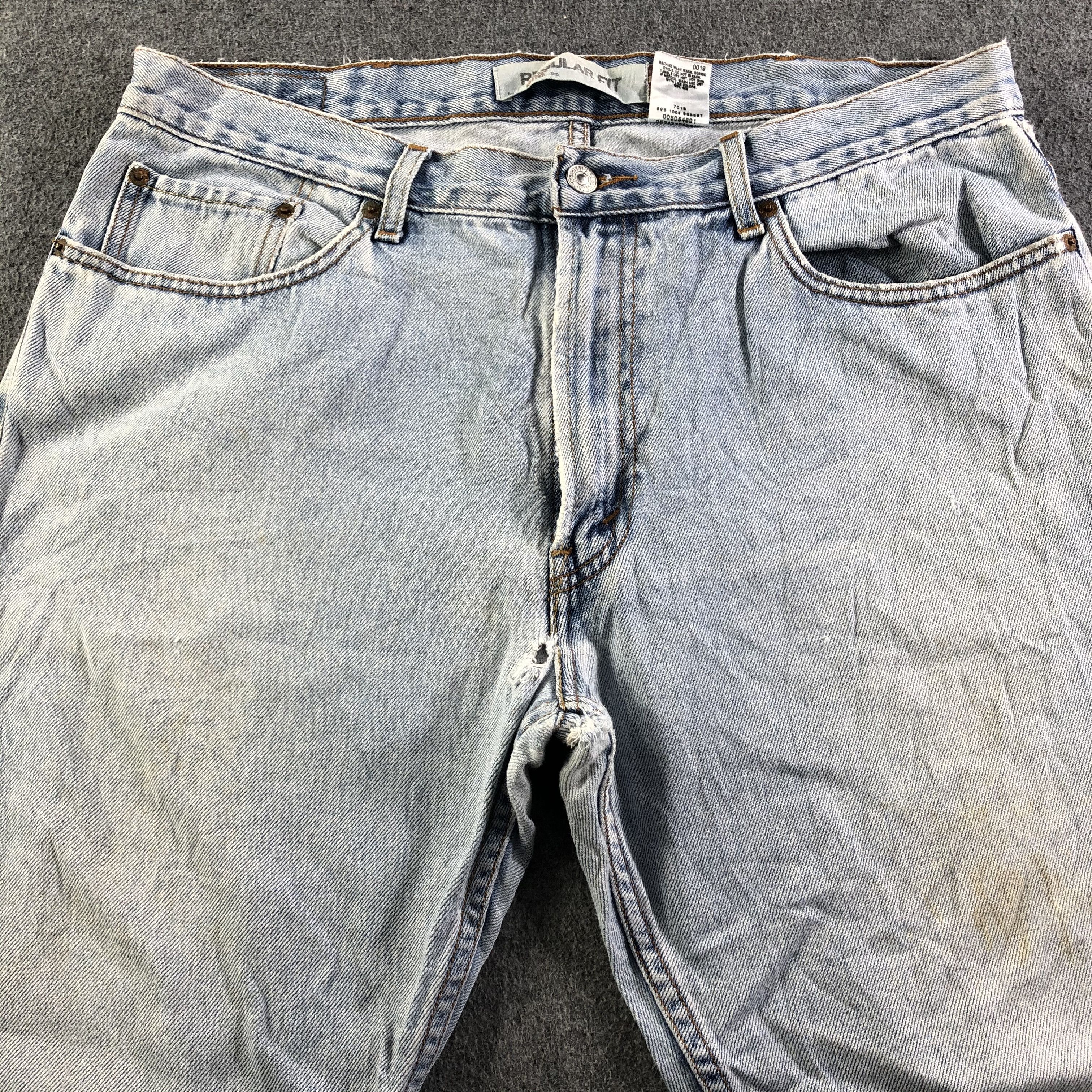 Levi's Vintage Light Wash Levis 505 Jeans-J3237 Size US 38 / EU 54 - 3 Thumbnail