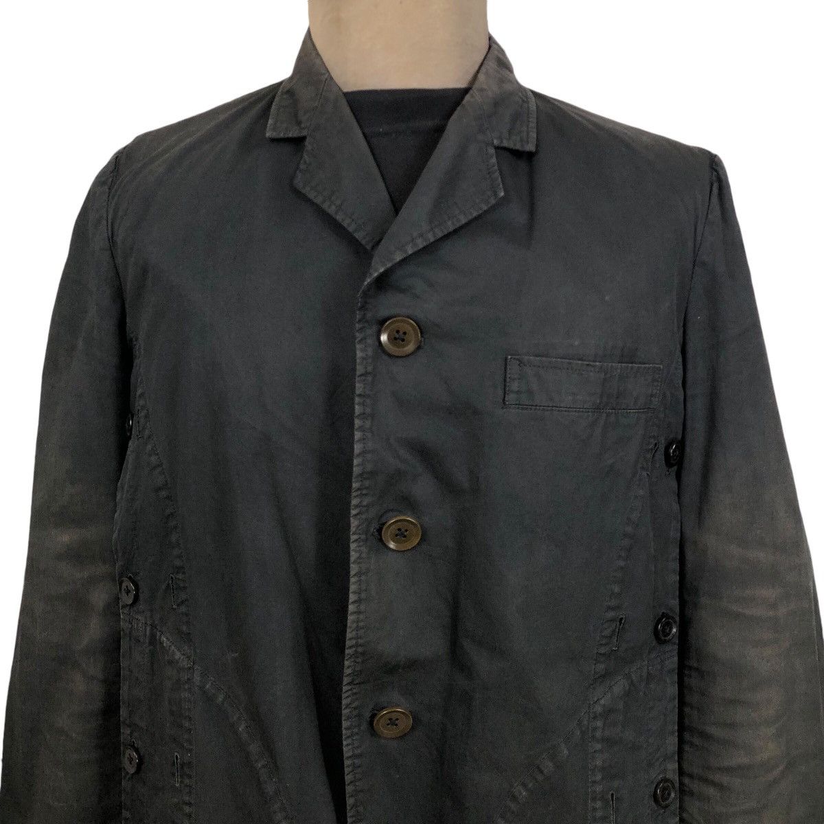 Yohji Yamamoto Vintage Yohji Yamamoto Pour Homme 2000 A/W Light Jacket Size US M / EU 48-50 / 2 - 12 Thumbnail
