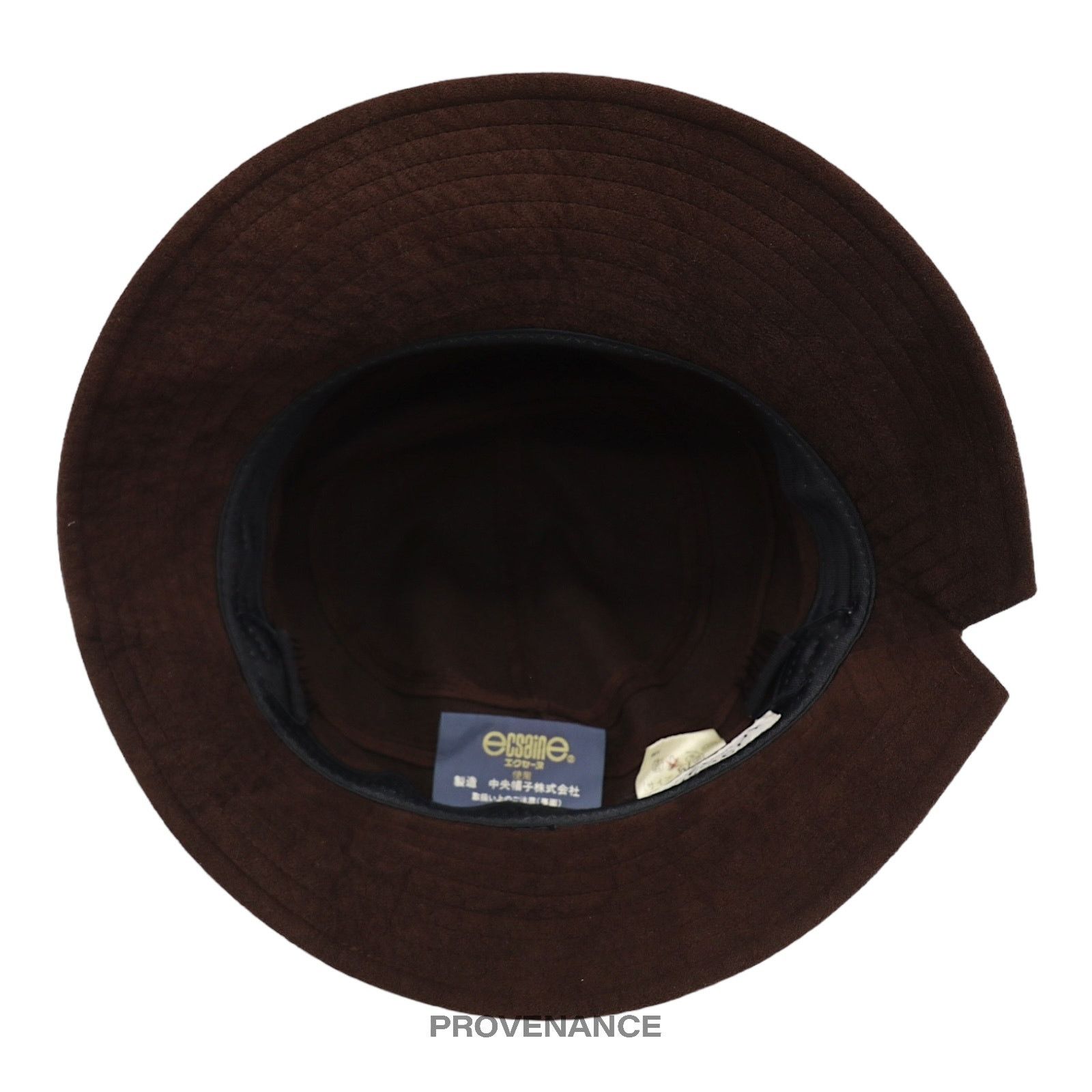 Givenchy 🔴 Givenchy Logo Notch Bucket Hat - Chocolate Microsuede Size ONE SIZE - 4 Thumbnail