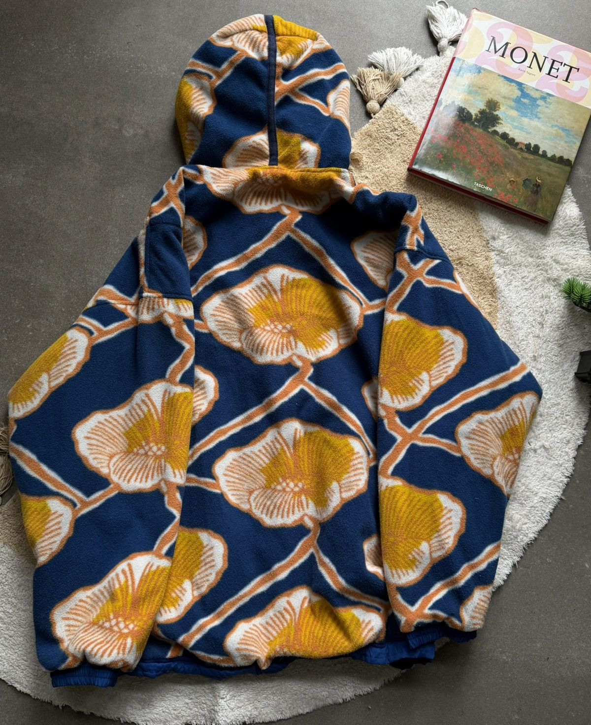 Vintage L Vtg Samas Reversible Jacket Flower Seen on San Holo Riri Size US L / EU 52-54 / 3 - 5 Thumbnail