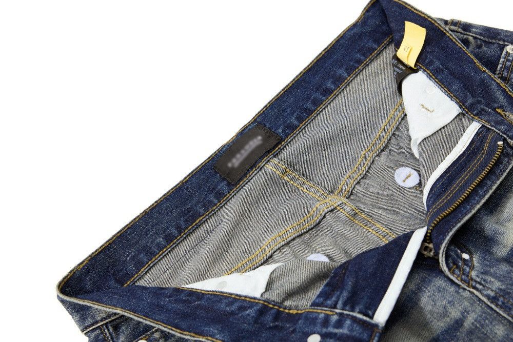Vintage Wide-leg retro punk washed distressed scimitar jeans Size US 32 / EU 48 - 5 Thumbnail