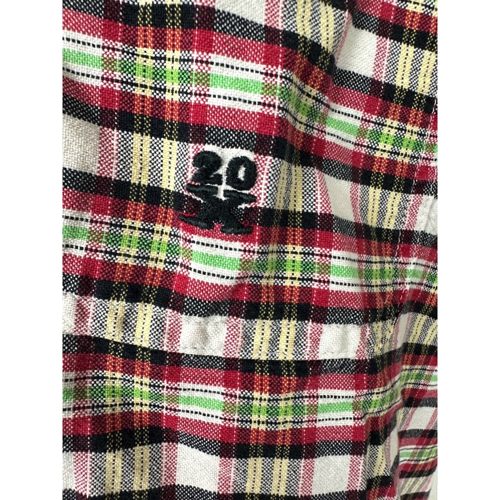 Wrangler VINTAGE Wrangler Twenty X Shirt Men XL Plaid Short Sleeve Button Up FLAW Size US XL / EU 56 / 4 - 6 Thumbnail