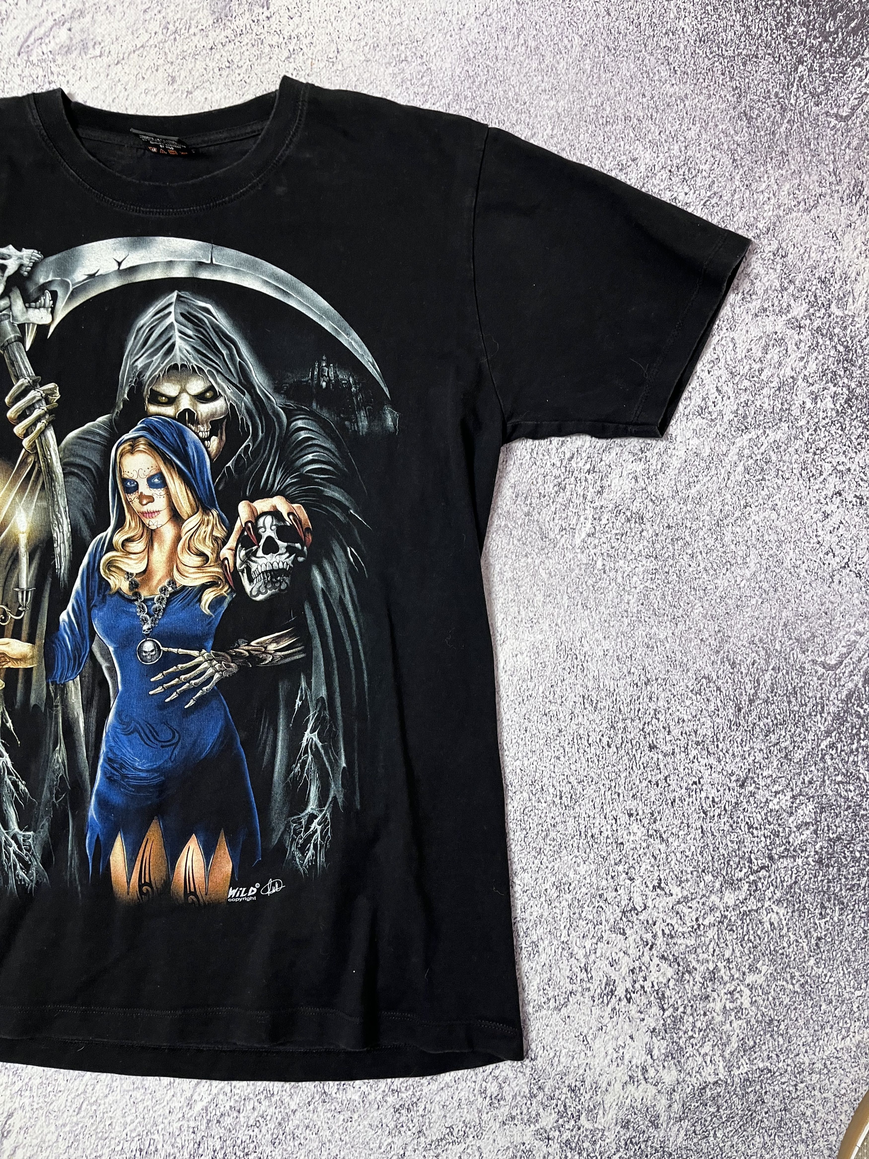 Japanese Brand Mens t-shirt Wild merch big logo 3D size L glowing print Size US L / EU 52-54 / 3 - 3 Thumbnail
