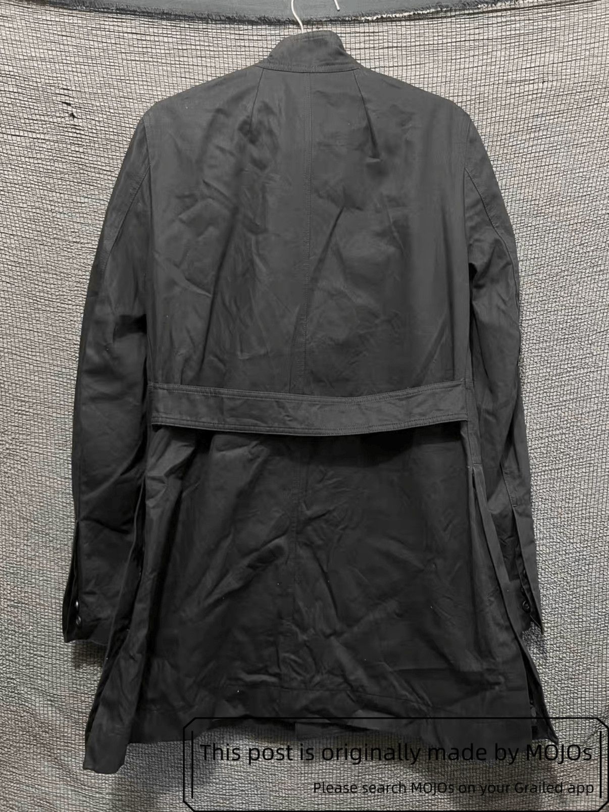 Rick Owens Sz 48 Rick Owens 16SS Runway Trench Coat mojos1532 Size US M / EU 48-50 / 2 - 2 Thumbnail
