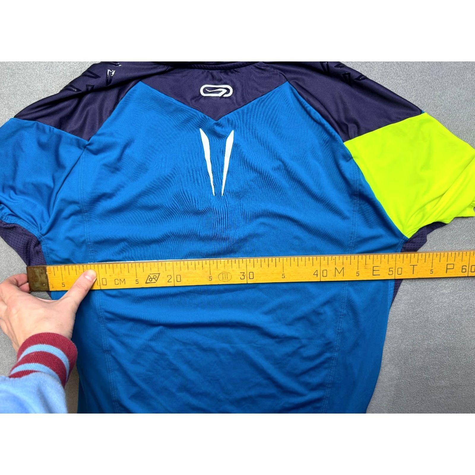 Vintage Kalenji Kiprace Trail Shirt Outdoor Running Hiking Mens XL Blue Size US XL / EU 56 / 4 - 2 Thumbnail