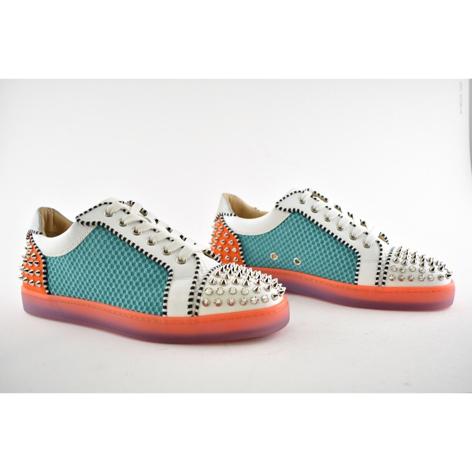 Christian Louboutin Christian Louboutin Mens AC Seavaste 2 Flat White Size US 8 / EU 41 - 4 Thumbnail