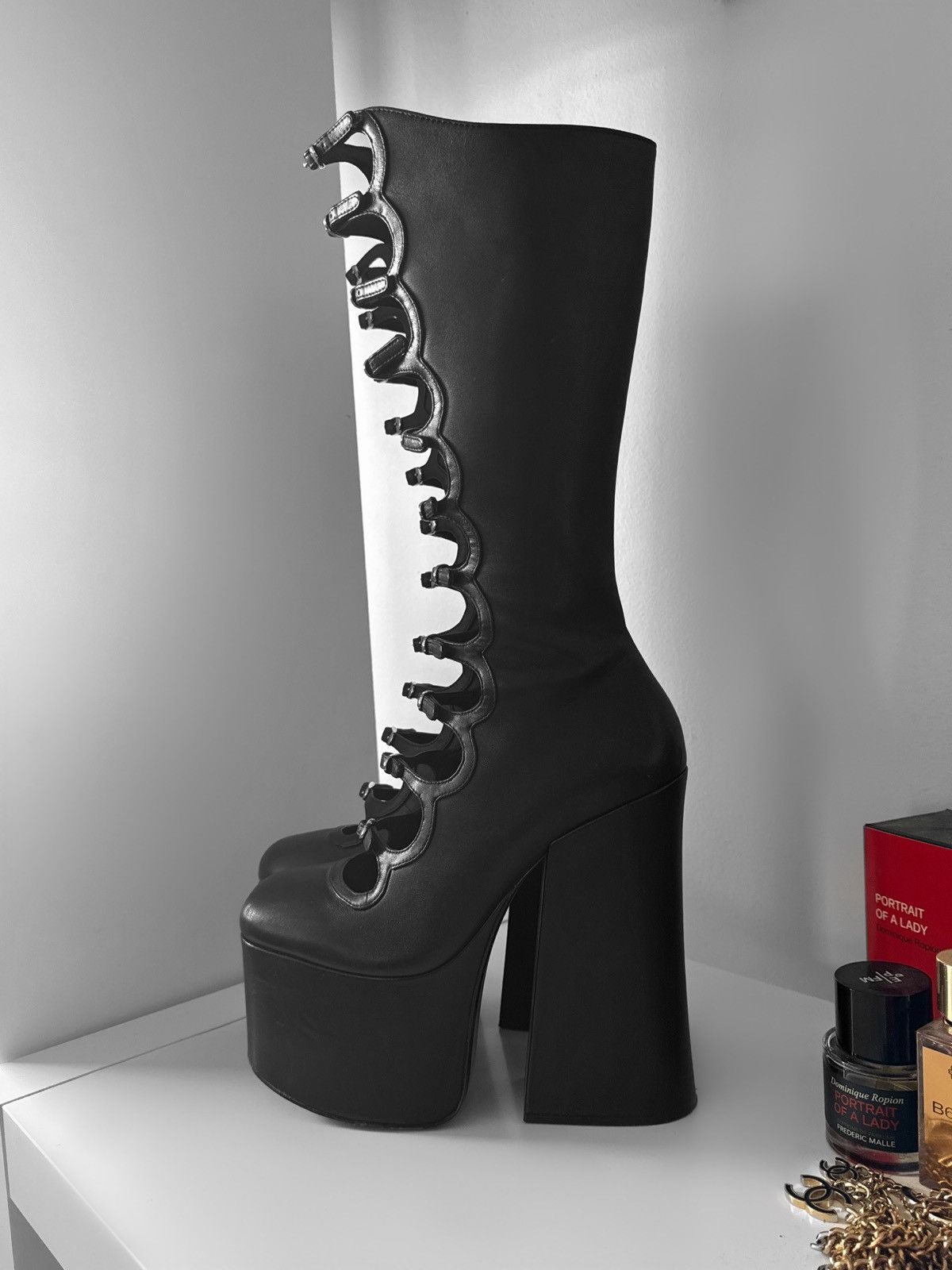 Marc Jacobs Marc Jacobs THE KIKI KNEE-HIGH BOOT Size US 8 / IT 38 - 3 Thumbnail