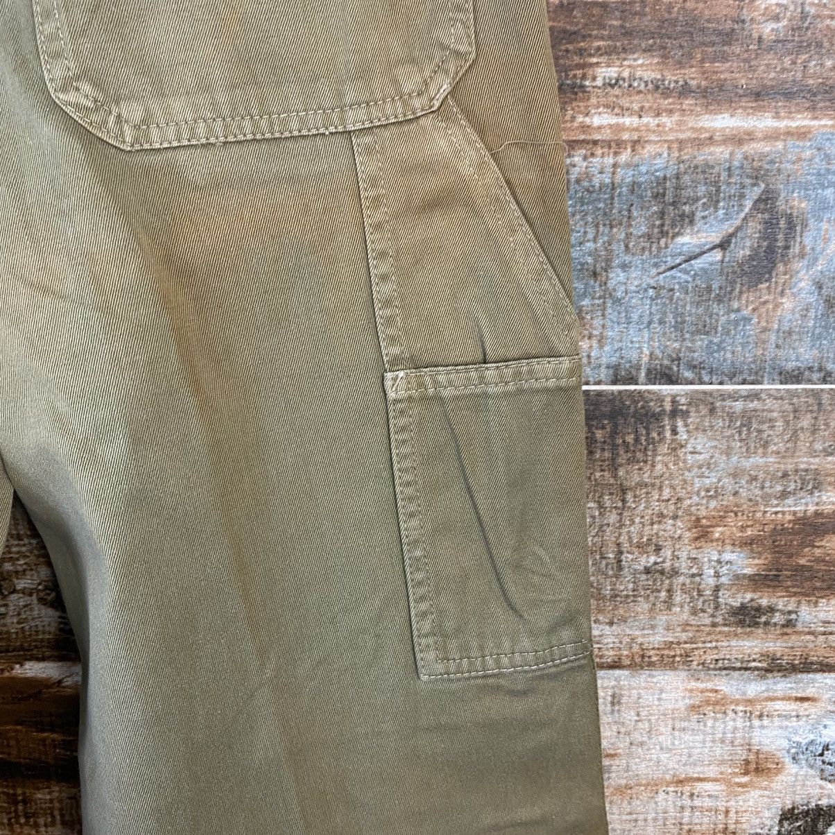 Vintage DL Half Beige cargo vintage Casual Pants #C946 Size 22" - 17 Thumbnail